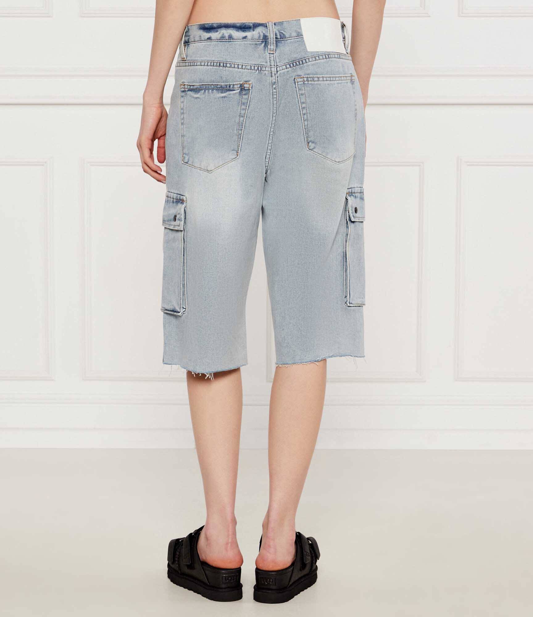 ONE TEASPOON De blugi pantaloni scurți SKATER GIRL | Loose fit