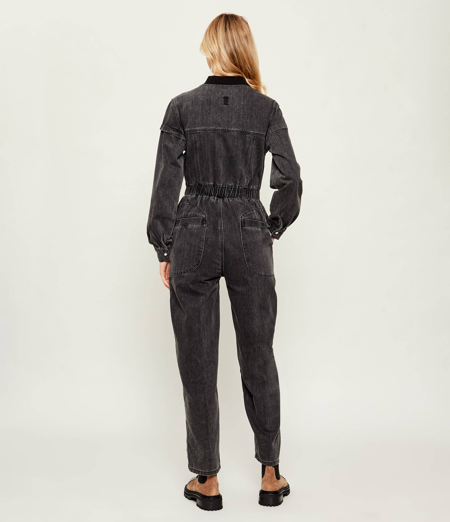 ONE TEASPOON Denim salopetă CALLIE AVIATOR | regular fit