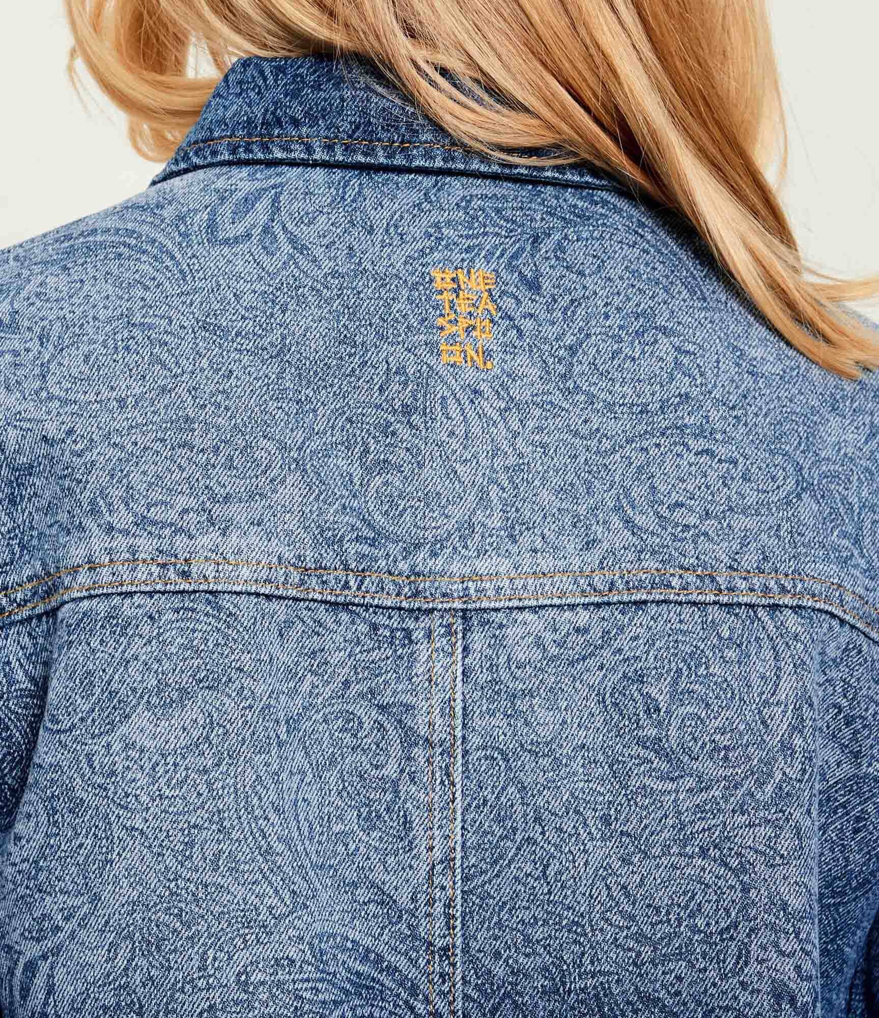 ONE TEASPOON Denim salopetă PROPHECY | Relaxed fit