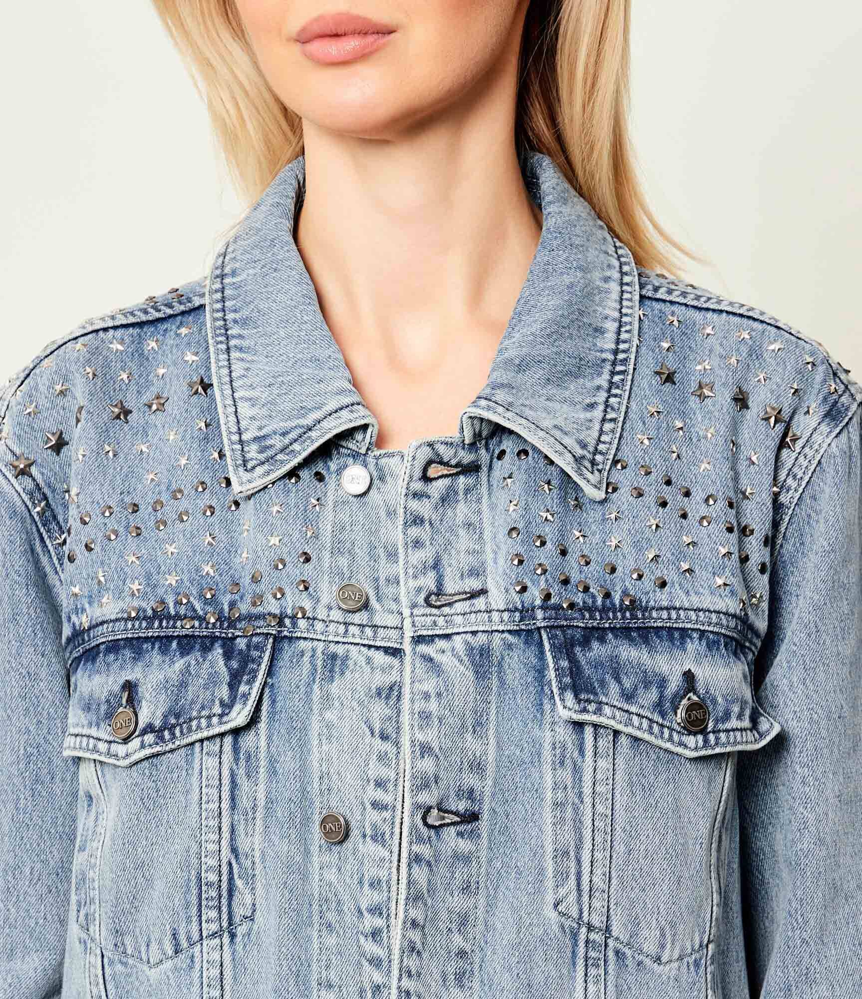 ONE TEASPOON Geacă de blug 25TH BIRTHDAY TRUCKER | Relaxed fit