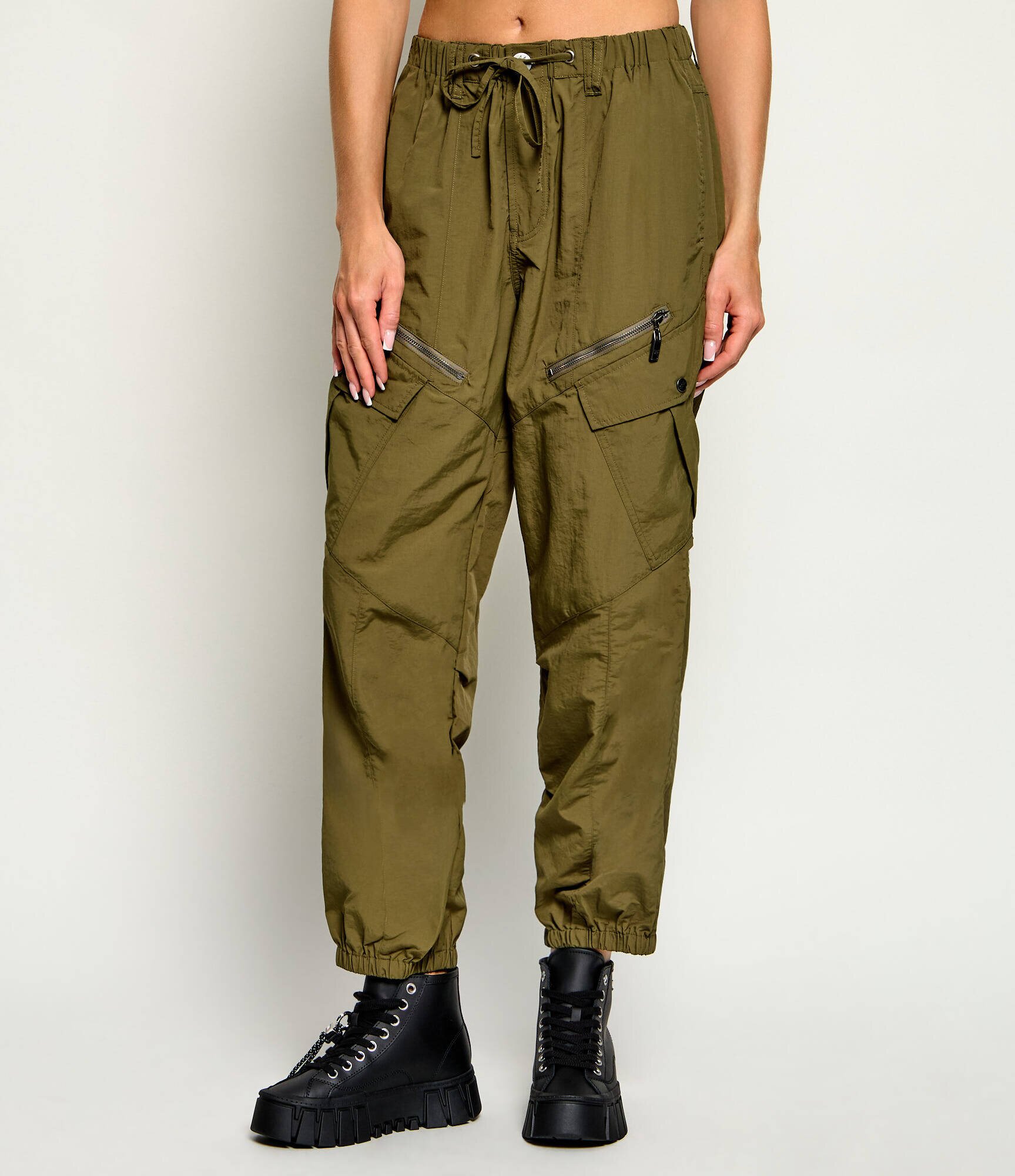 ONE TEASPOON Pantaloni cargo Drift Utility | Relaxed fit