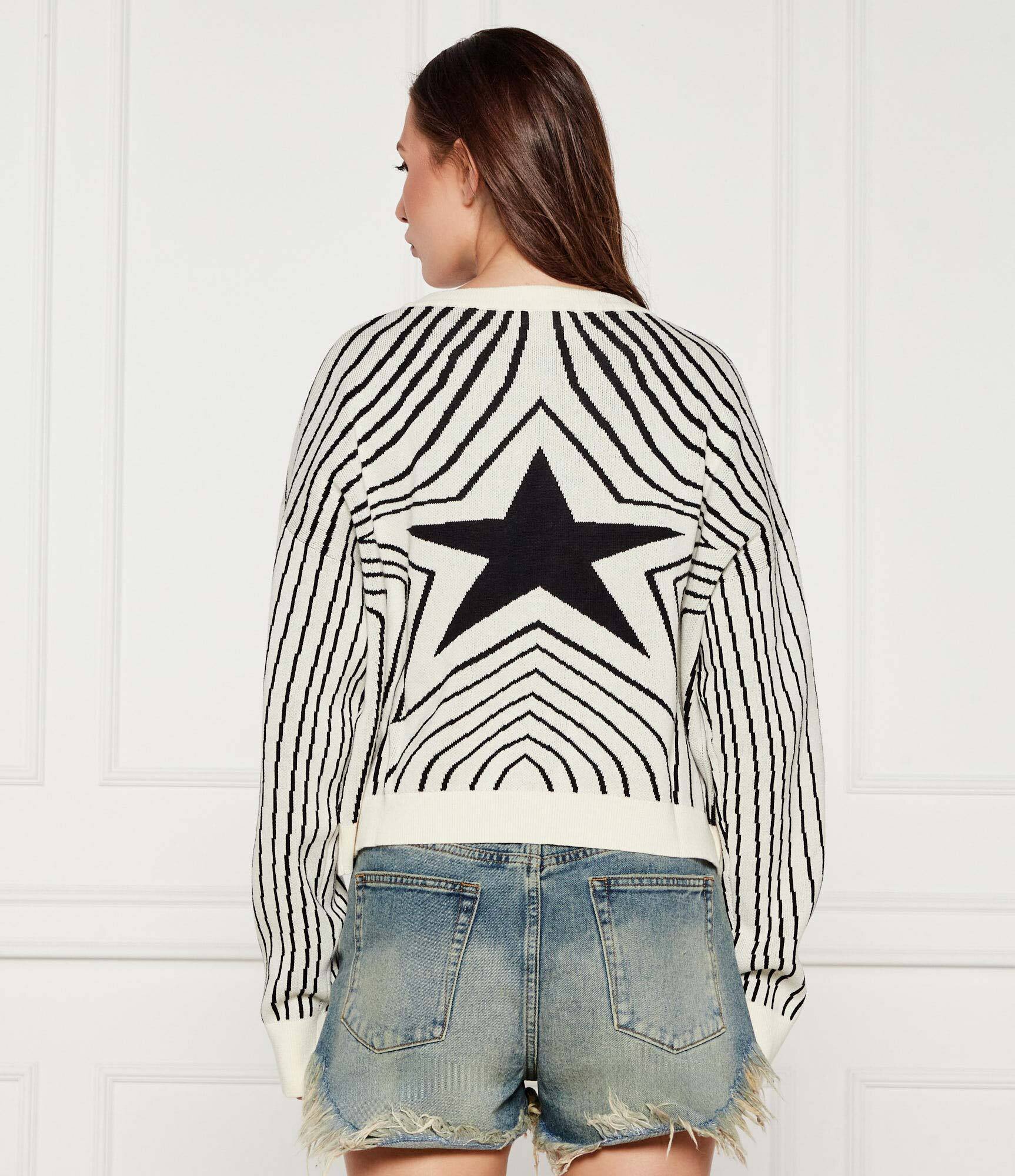 ONE TEASPOON Pulover STAR GAZING | Relaxed fit
