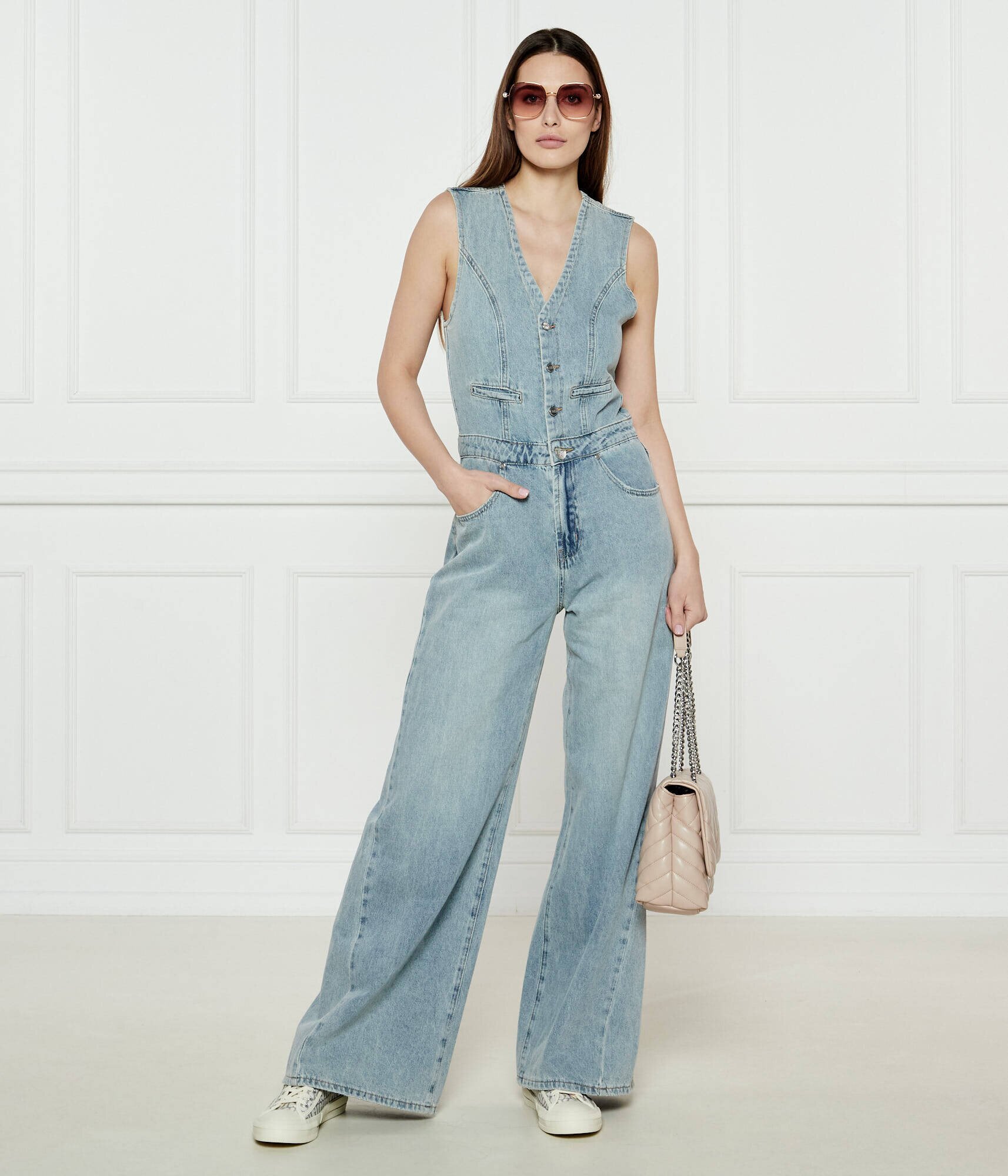 ONE TEASPOON Salopetă Love Machines | Loose fit