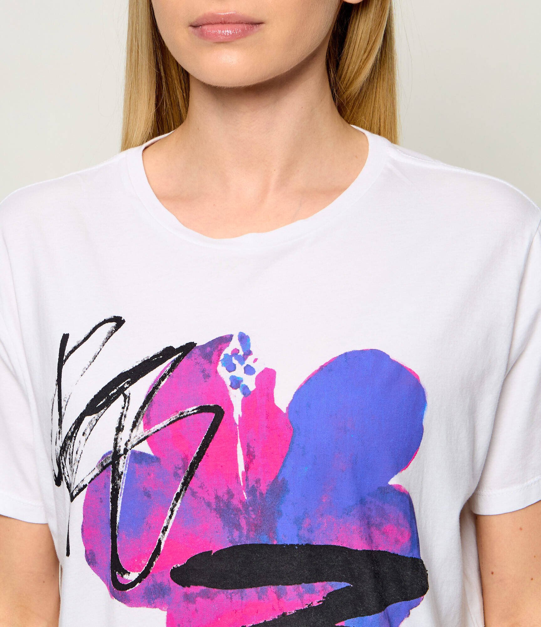 ONE TEASPOON Tricou Art | Relaxed fit