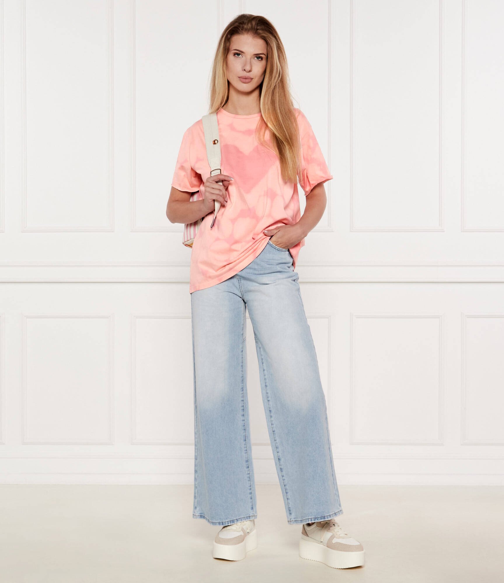 ONE TEASPOON Tricou Love Sweat | Relaxed fit