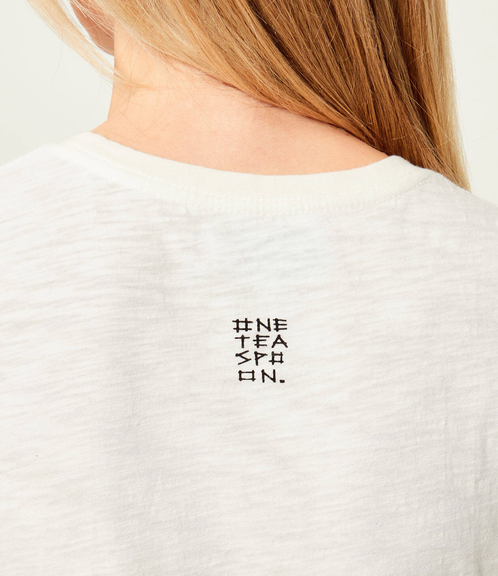 ONE TEASPOON Tricou RESIST REVOLT REBEL | Relaxed fit