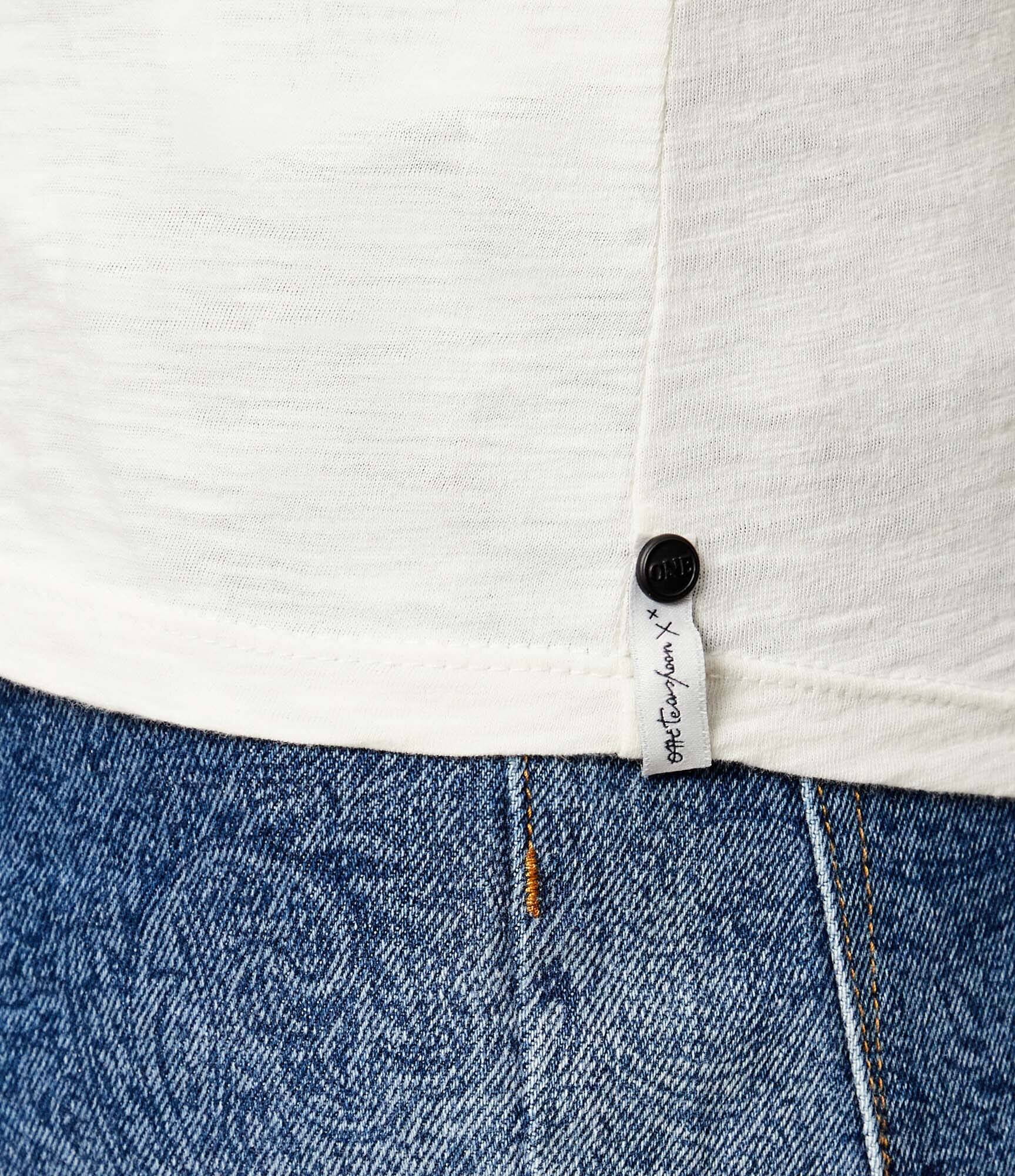 ONE TEASPOON Tricou RESIST REVOLT REBEL | Relaxed fit