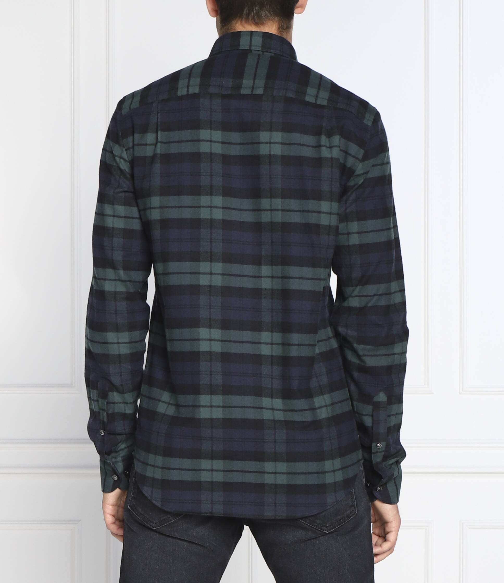 Oscar Jacobson Cămașă Brushed | Slim Fit