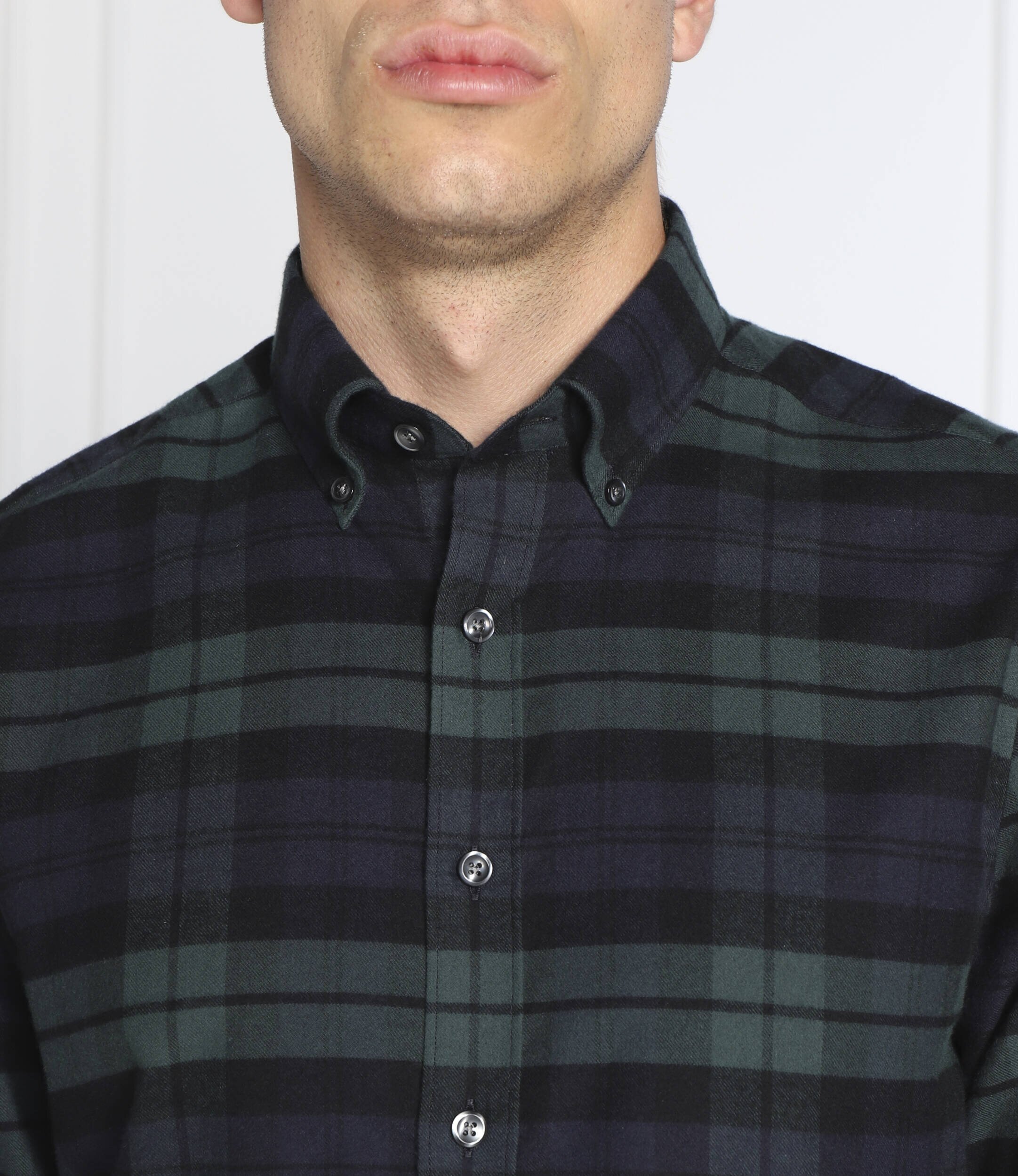 Oscar Jacobson Cămașă Brushed | Slim Fit