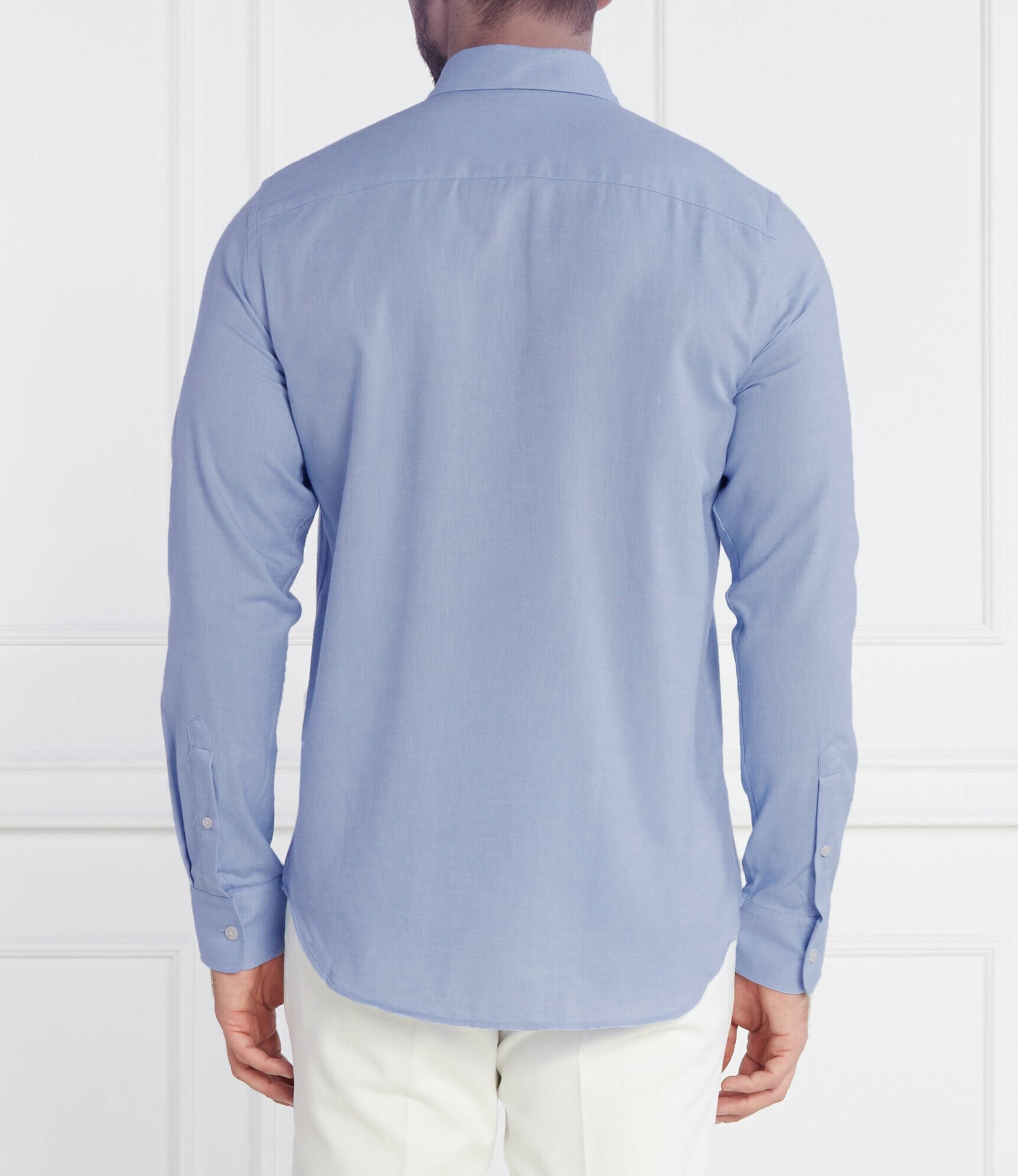 Oscar Jacobson Cămașă Short BD Brushed Flannel | Slim Fit