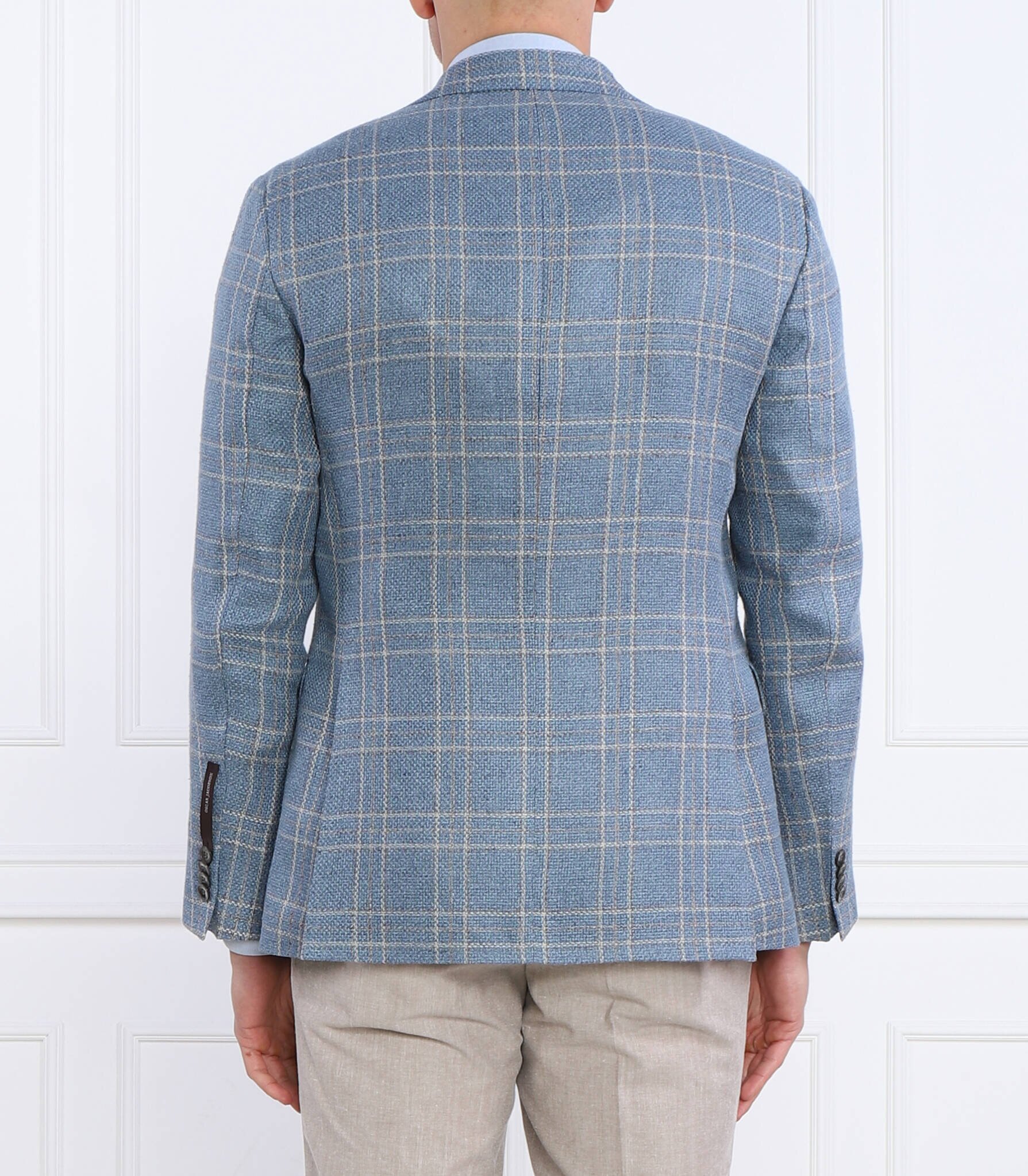 Oscar Jacobson De in sacou Fogerty Blazer | Slim Fit cu adaos de mătase