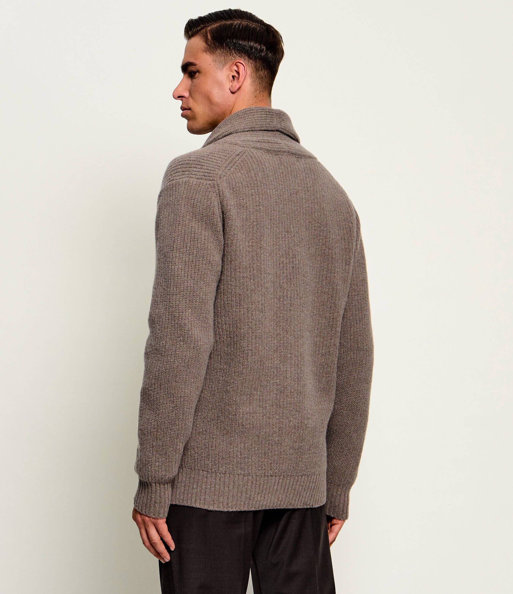 Oscar Jacobson De lână cardigan Roland | regular fit