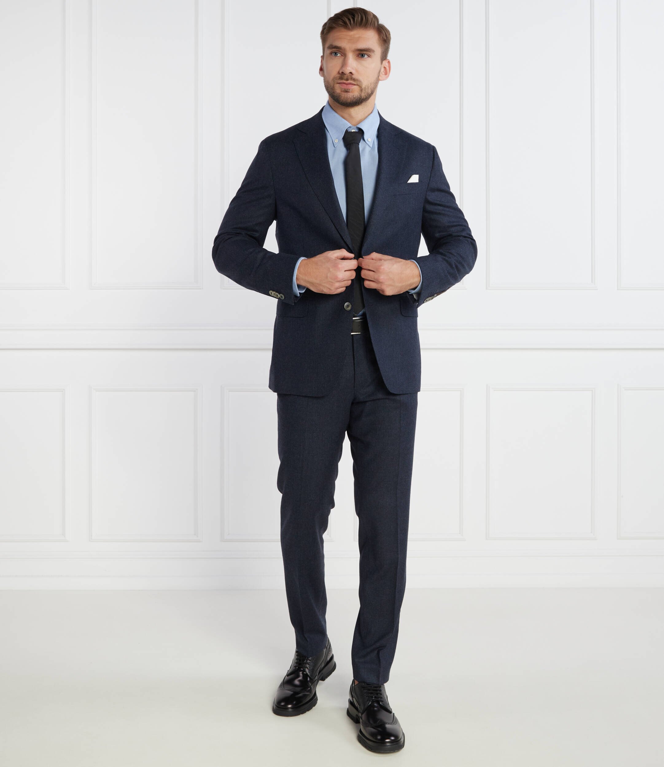 Oscar Jacobson De lână costum | Regular Fit