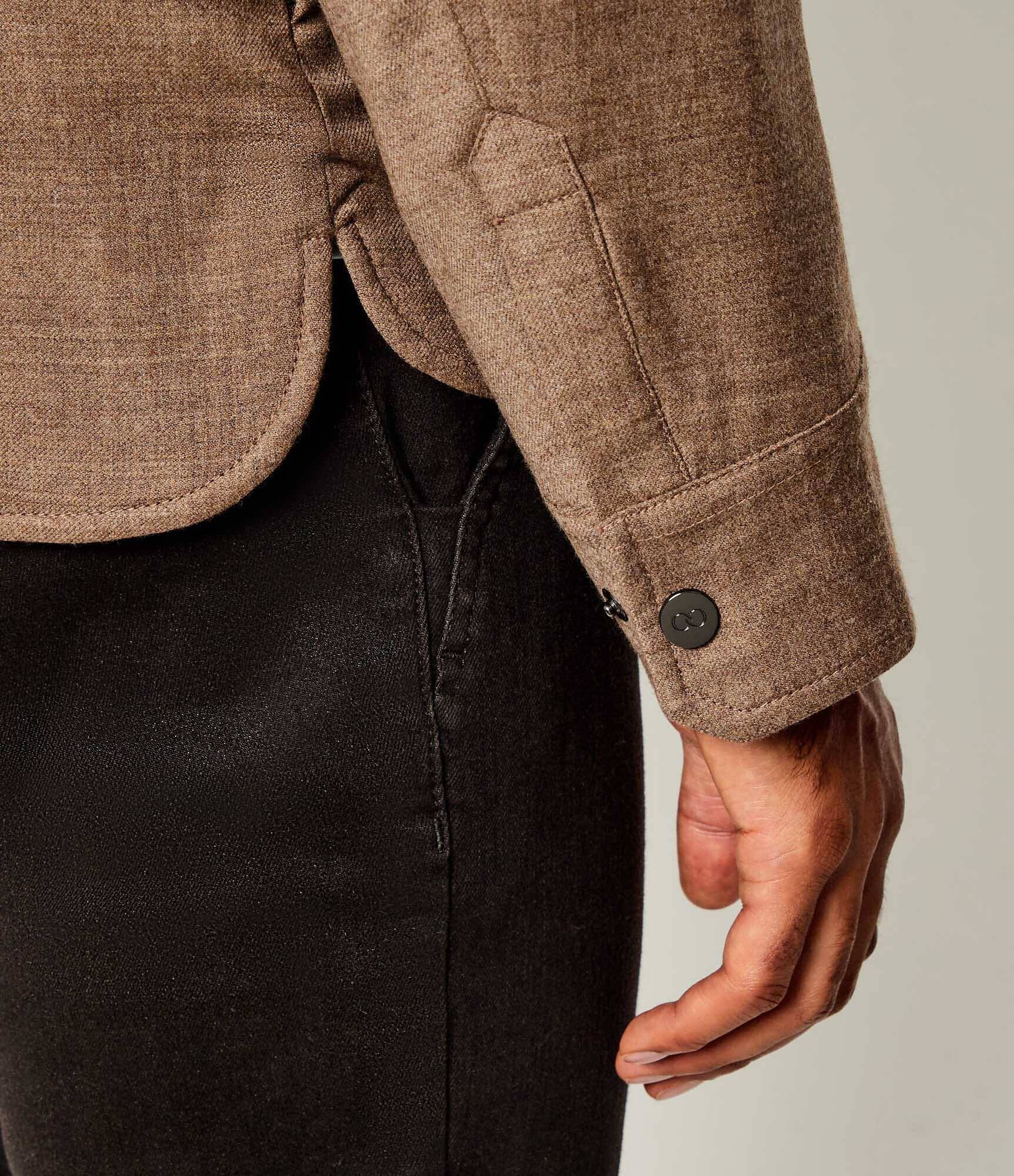 Oscar Jacobson De lână geacă Padded | regular fit