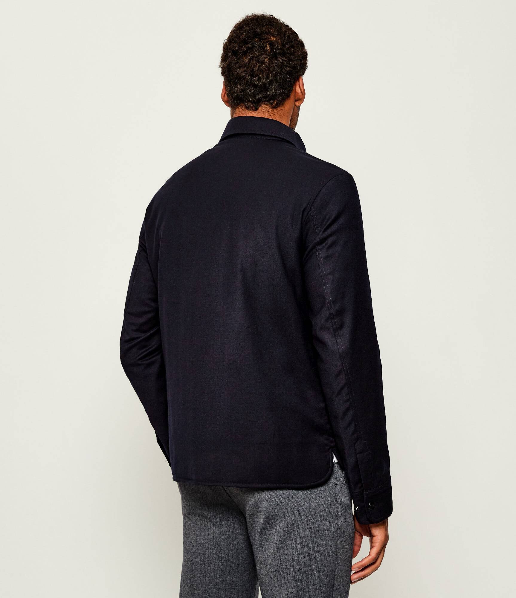 Oscar Jacobson De lână geacă Padded | regular fit