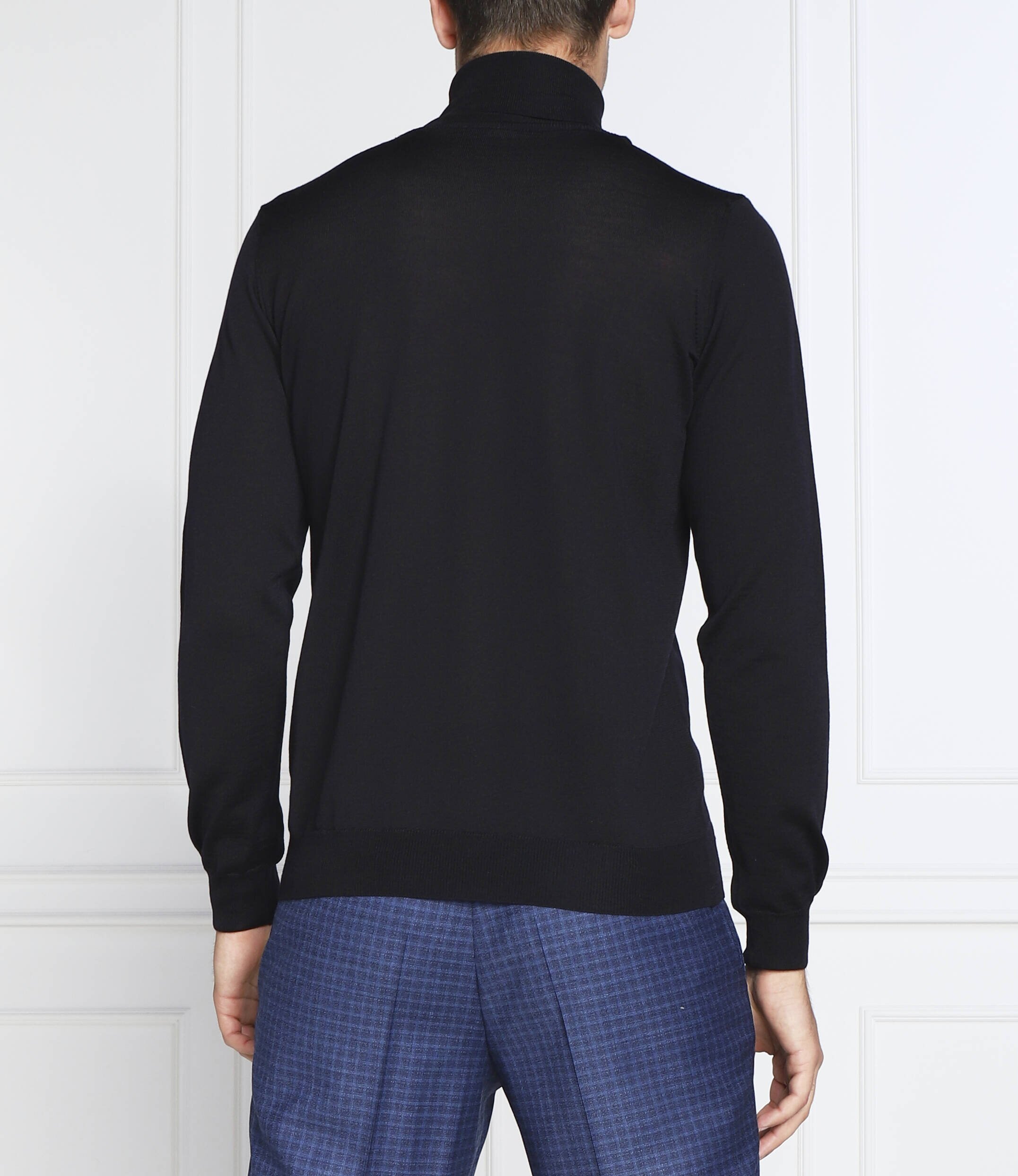 Oscar Jacobson de lână maletă cole rollneck | regular fit