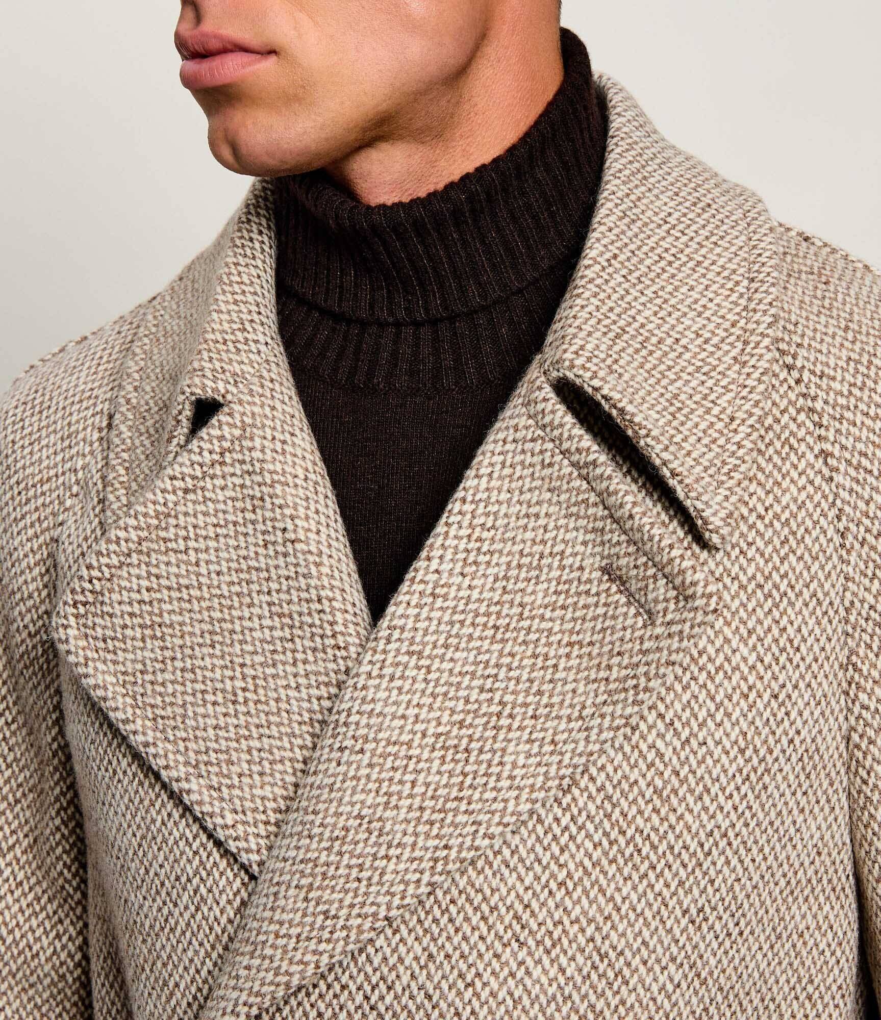 Oscar Jacobson De lână palton Raglan