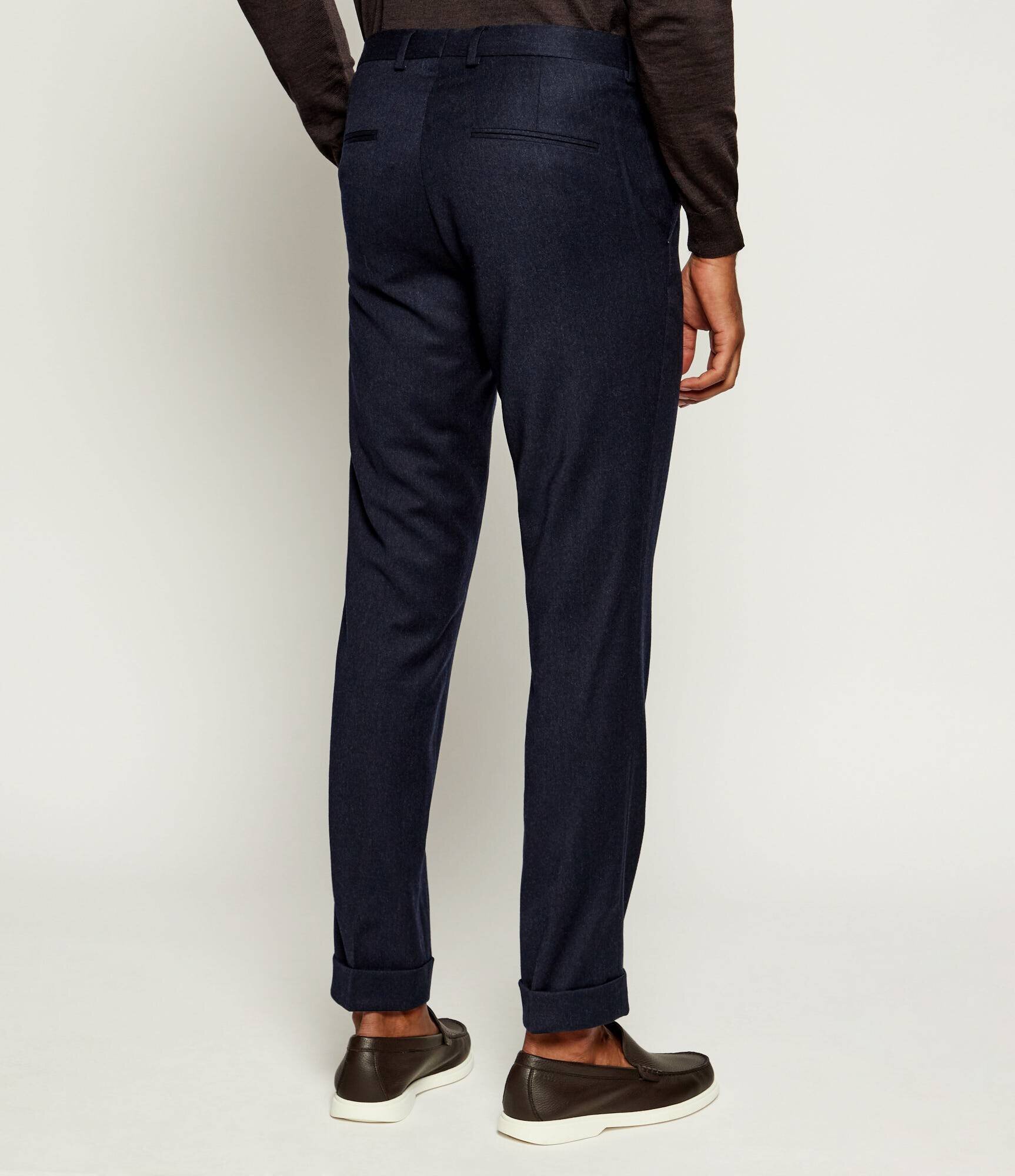 Oscar Jacobson De lână pantaloni chino | regular fit