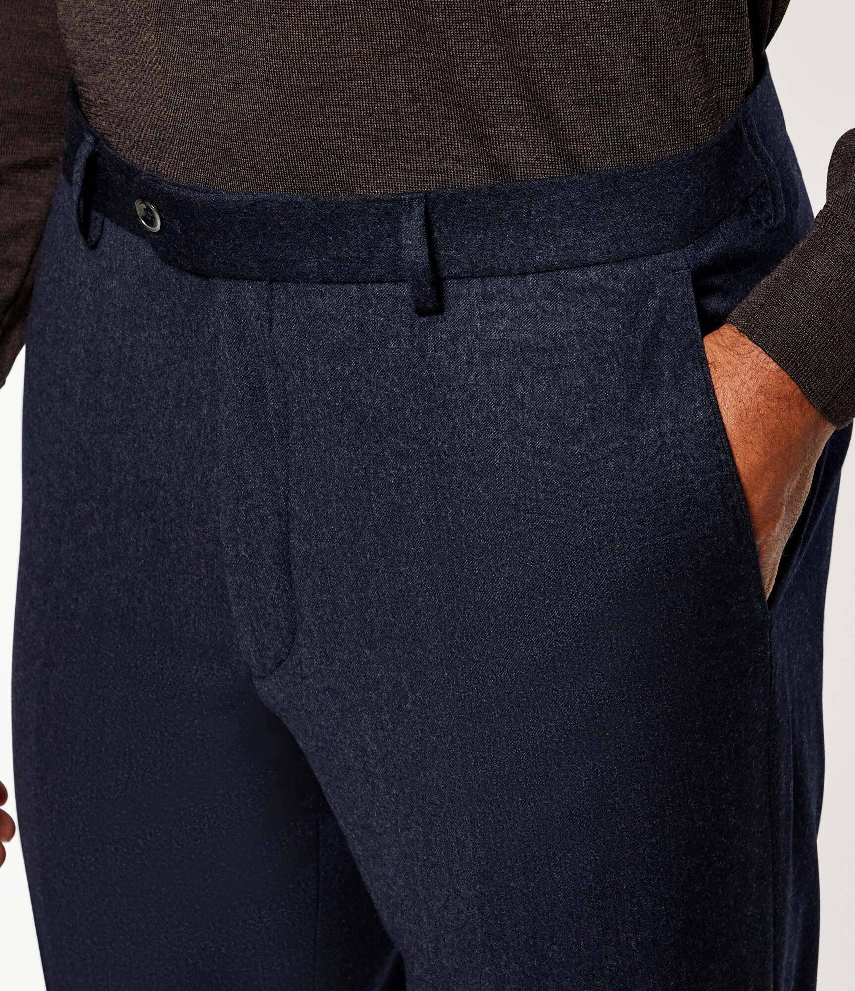 Oscar Jacobson De lână pantaloni chino | regular fit