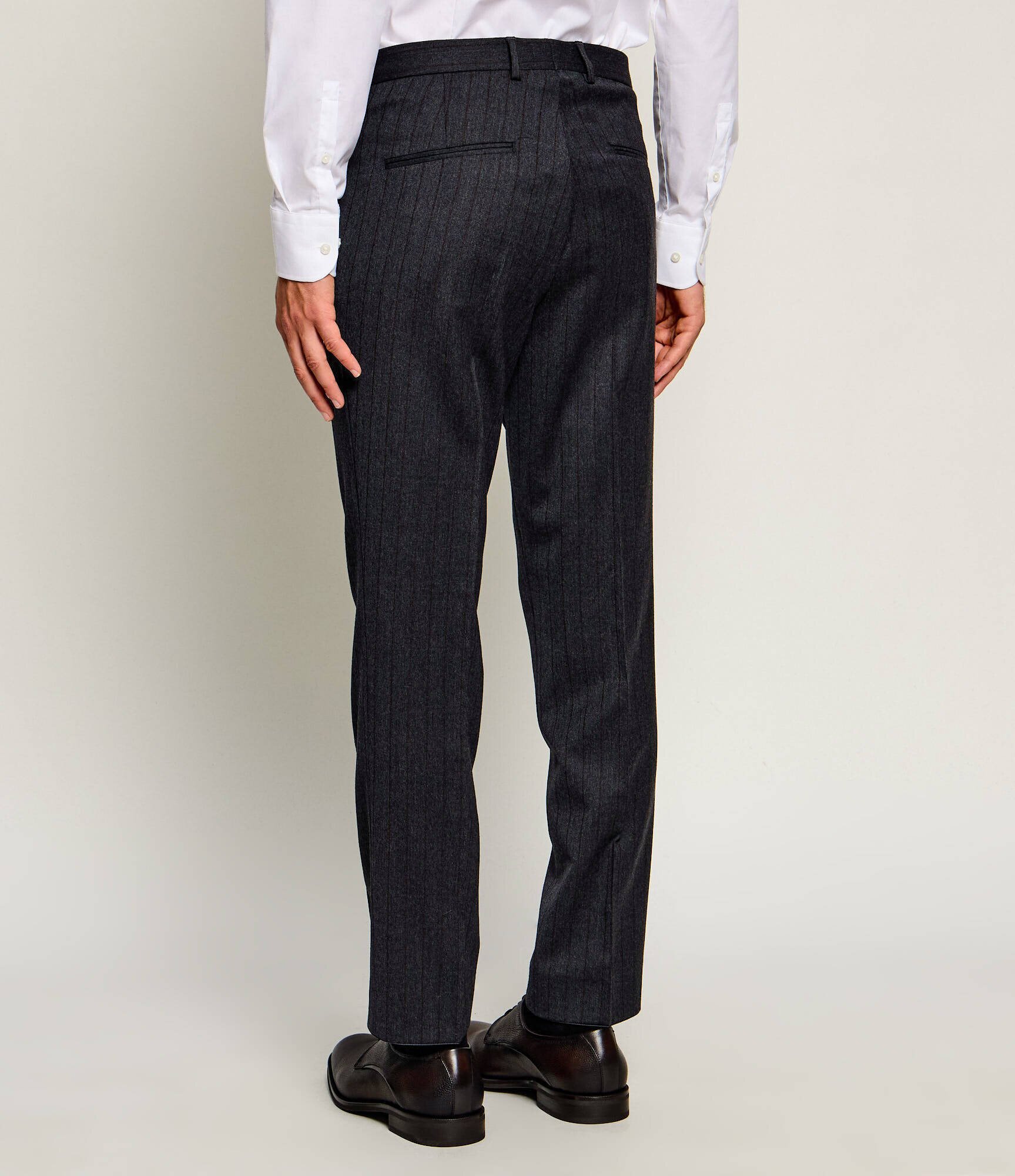 Oscar Jacobson De lână pantaloni Dandy | Slim Fit
