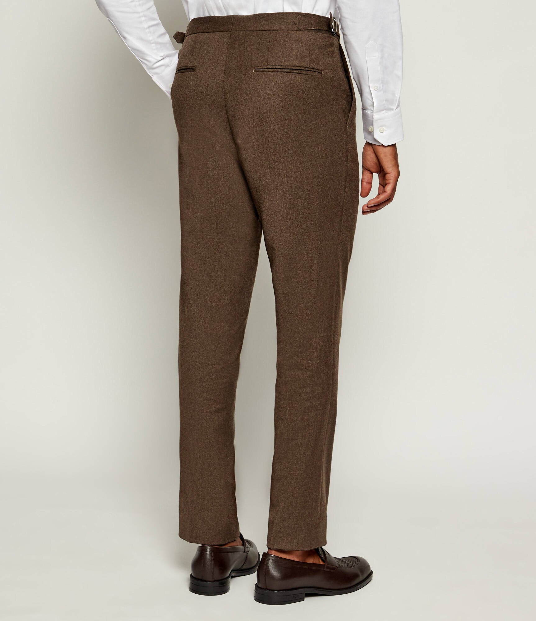 Oscar Jacobson De lână pantaloni Delon | regular fit