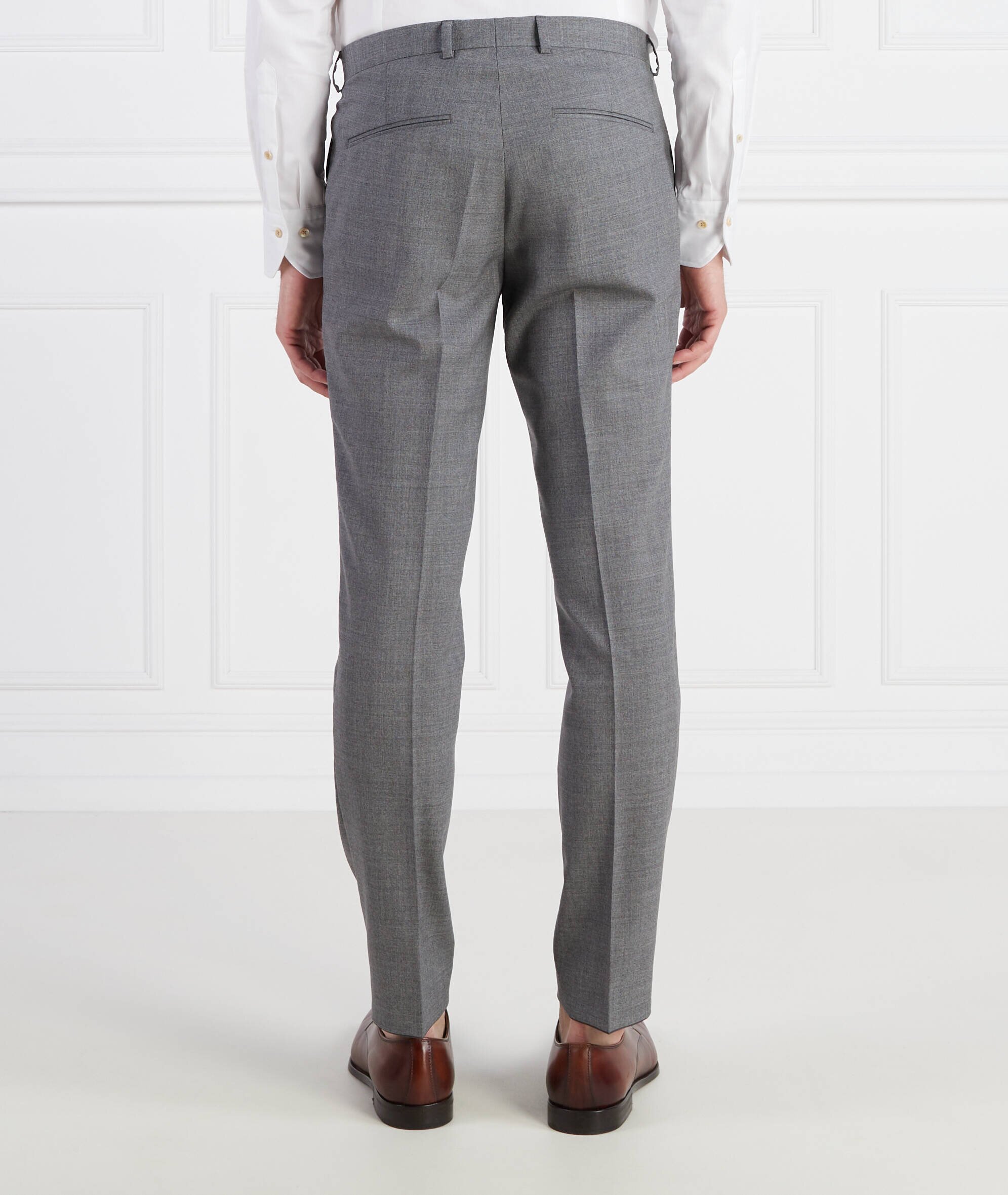 Oscar Jacobson de lână pantaloni denz | regular fit