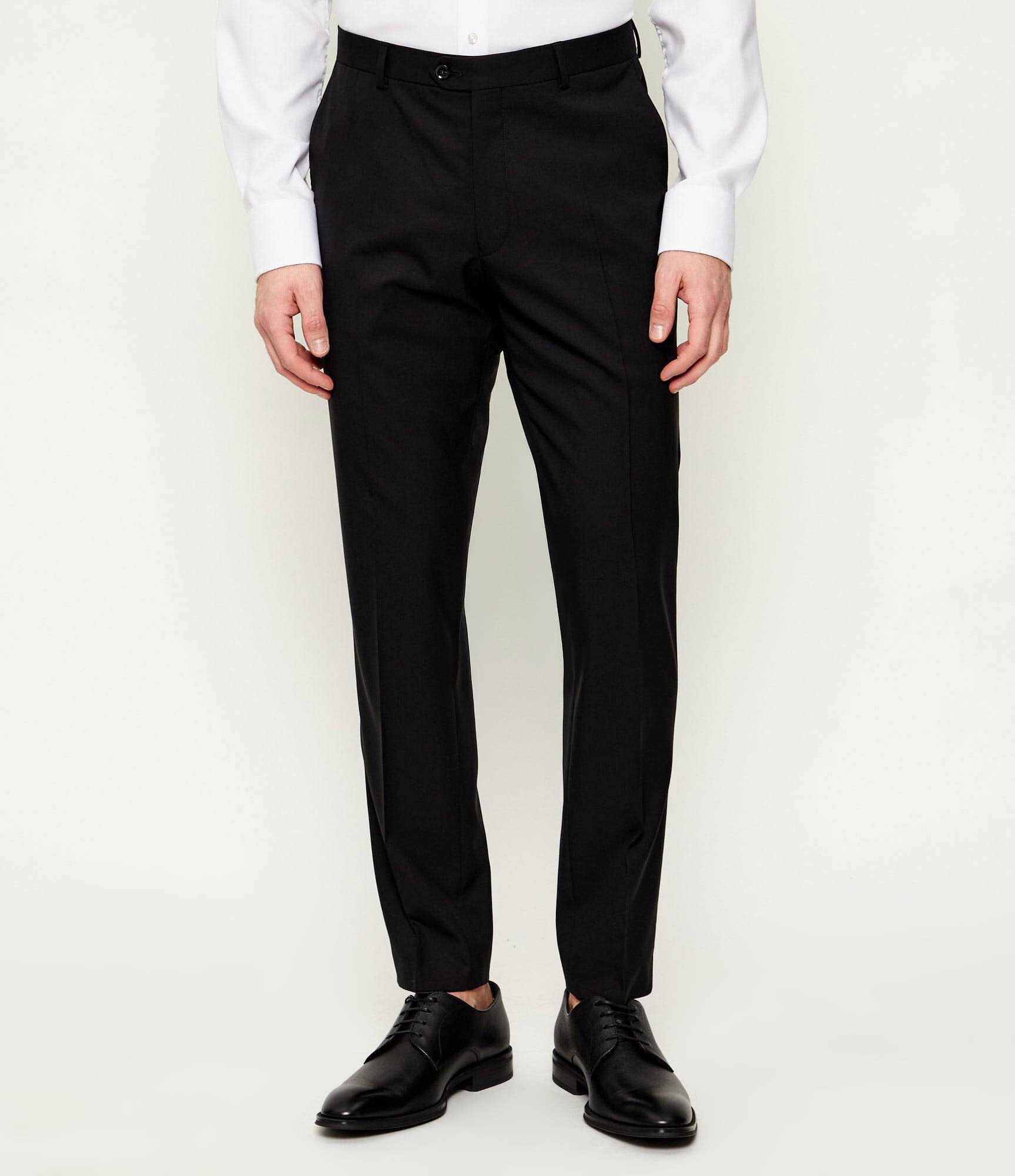Oscar Jacobson De lână pantaloni Denz | Slim Fit