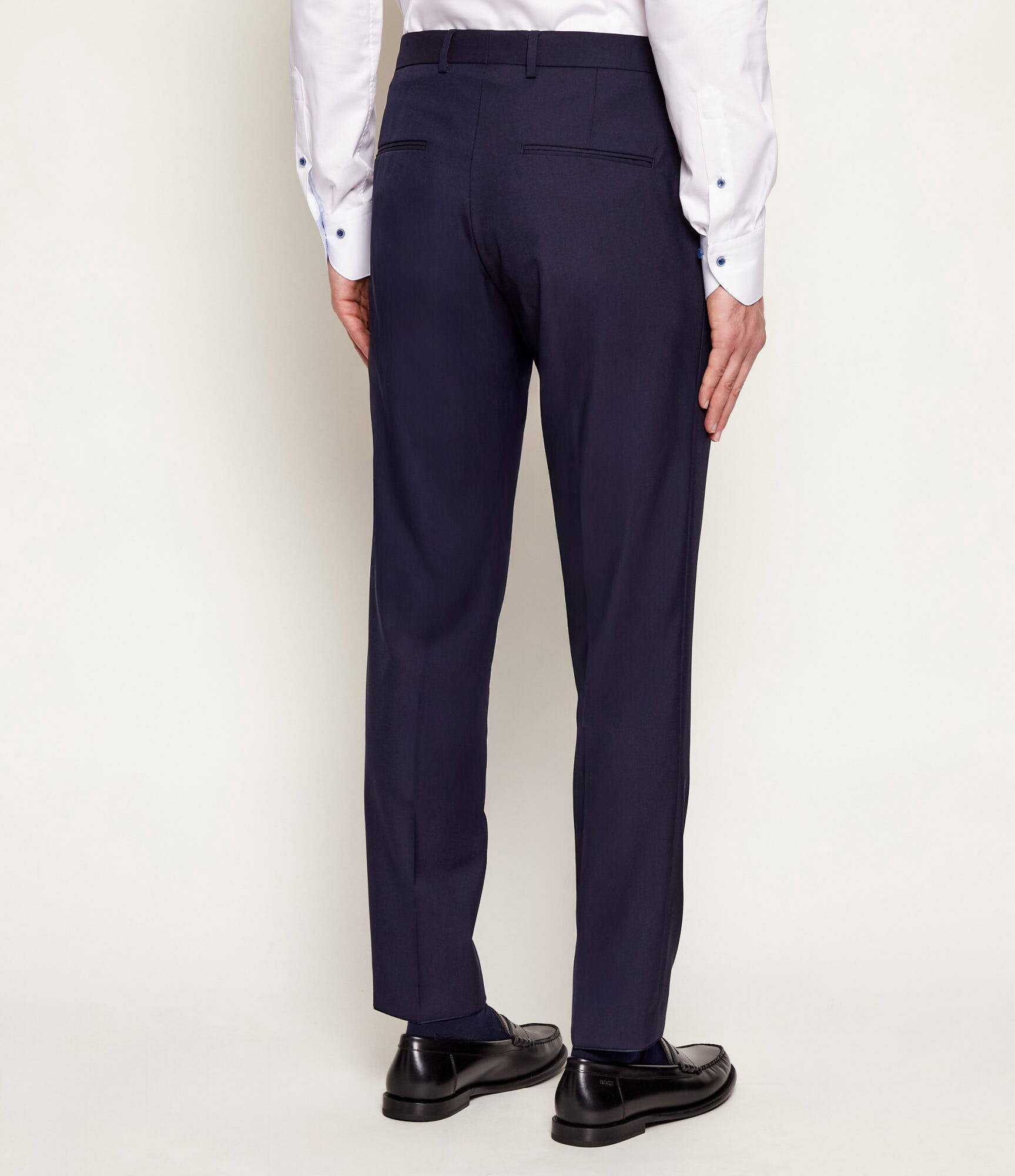 Oscar Jacobson De lână pantaloni Denz | Slim Fit