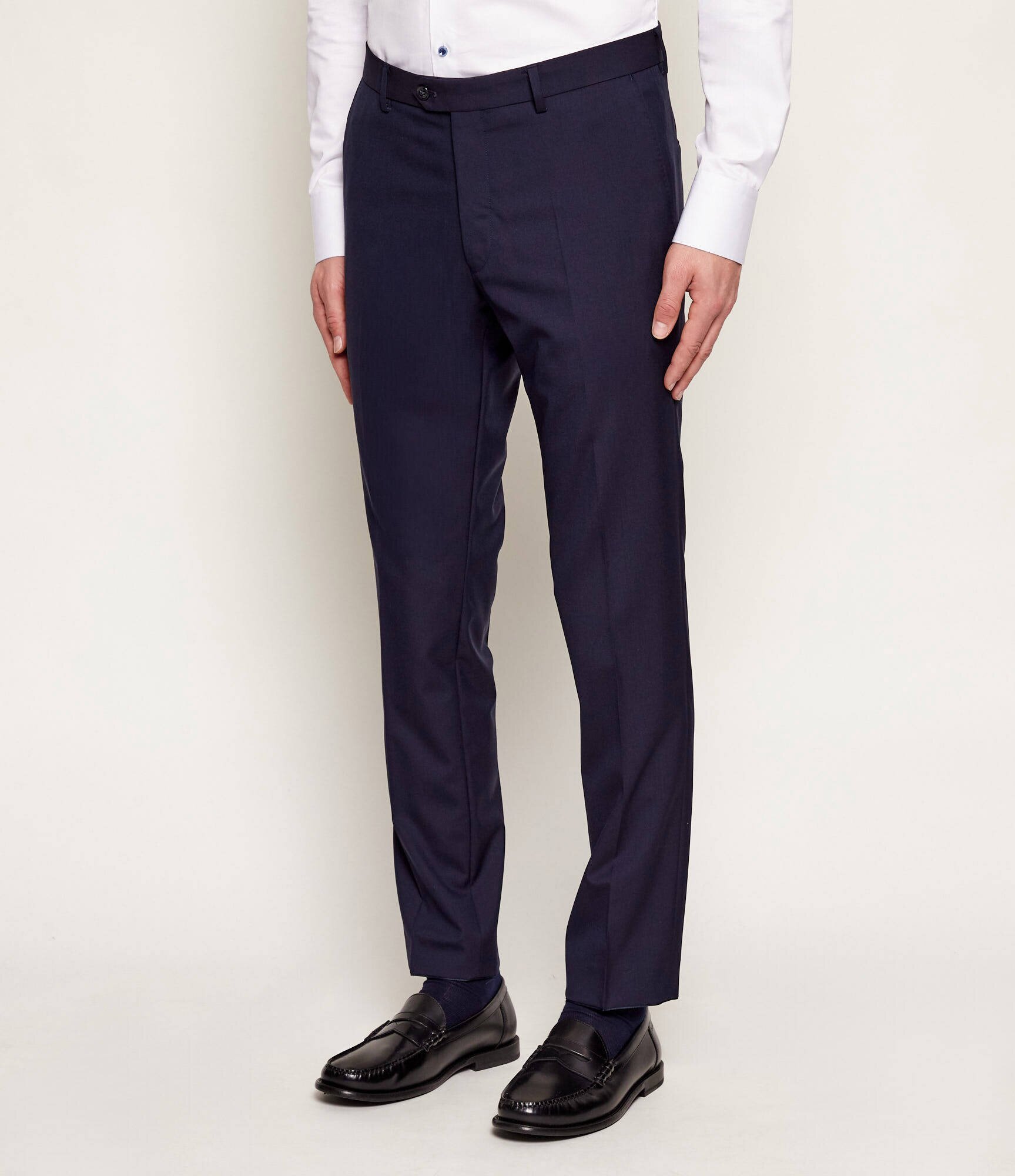Oscar Jacobson De lână pantaloni Denz | Slim Fit