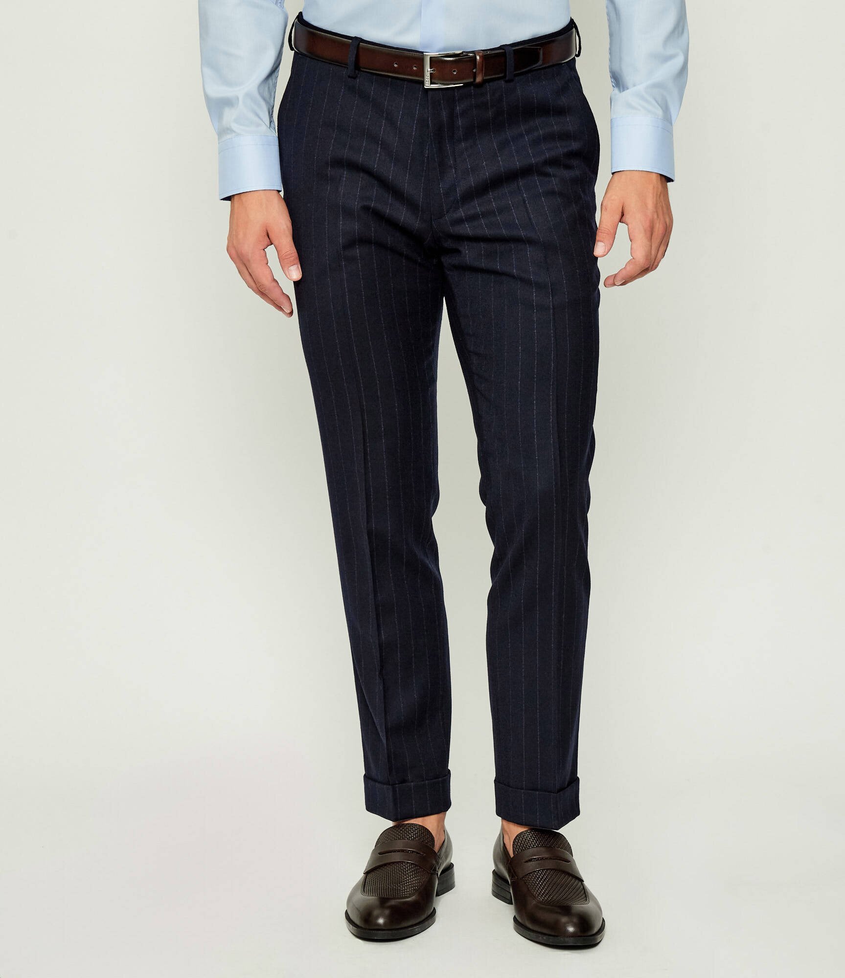 Oscar Jacobson De lână pantaloni DENZ | Slim Fit