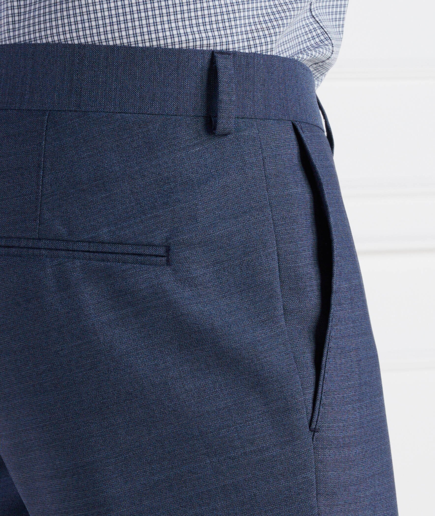Oscar Jacobson de lână pantaloni denz | slim fit