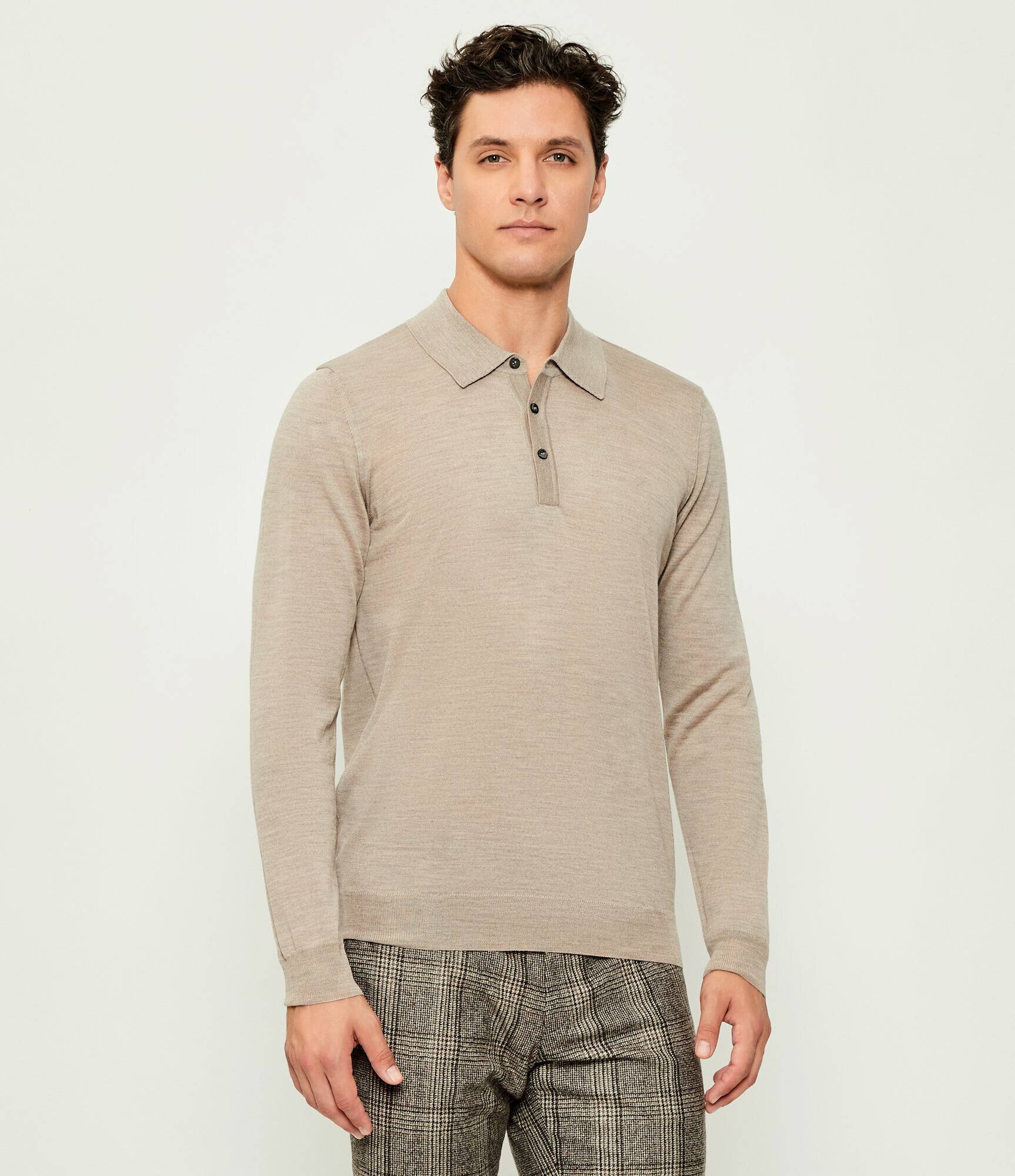 Oscar Jacobson De lână polo Melvin | regular fit