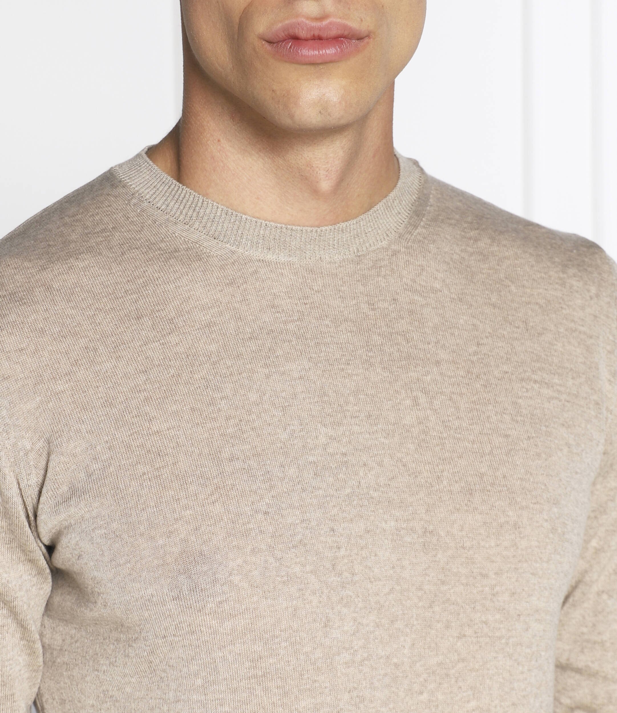 Oscar Jacobson de lână pulover custer | slim fit