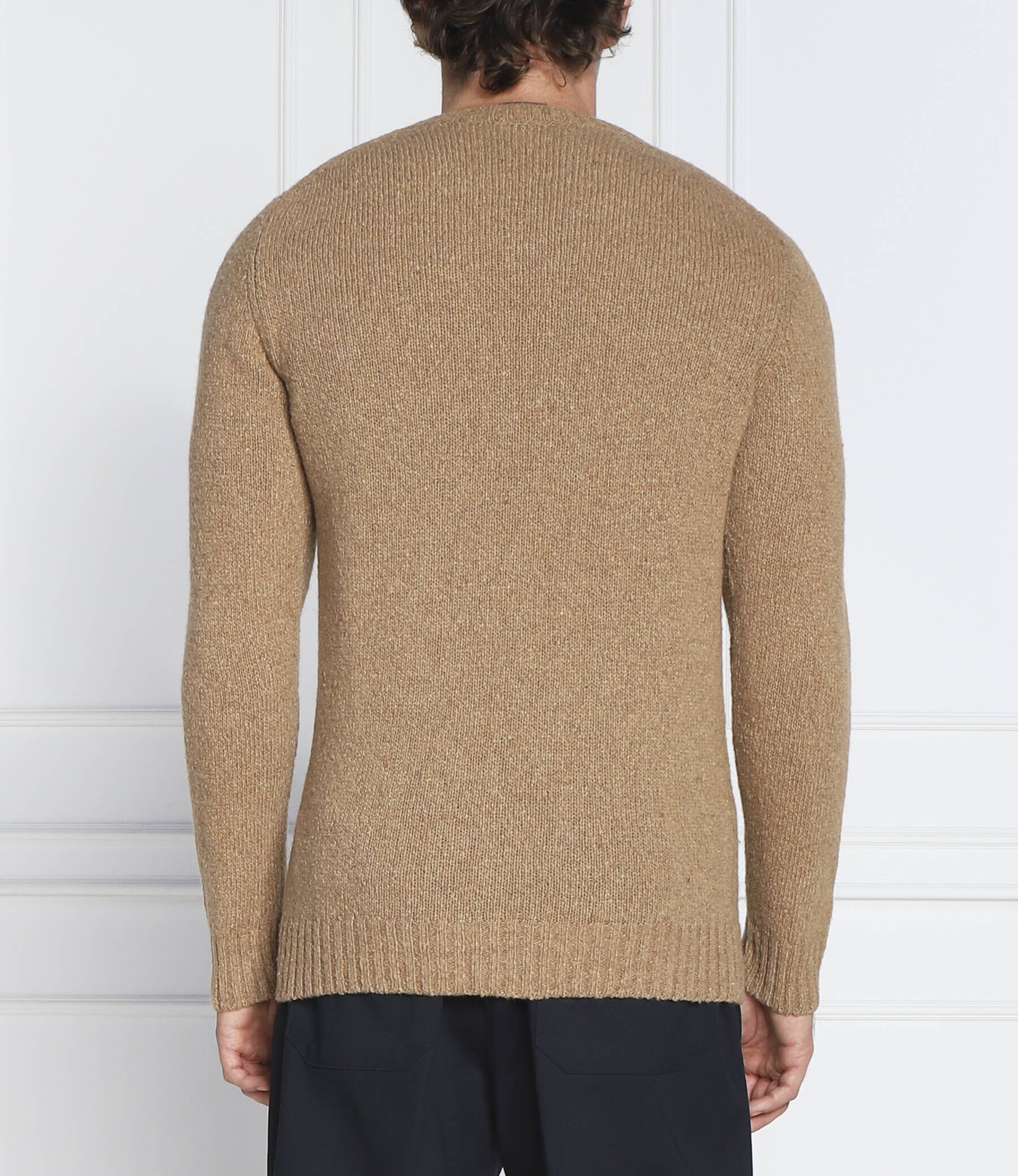 Oscar Jacobson de lână pulover valter | regular fit