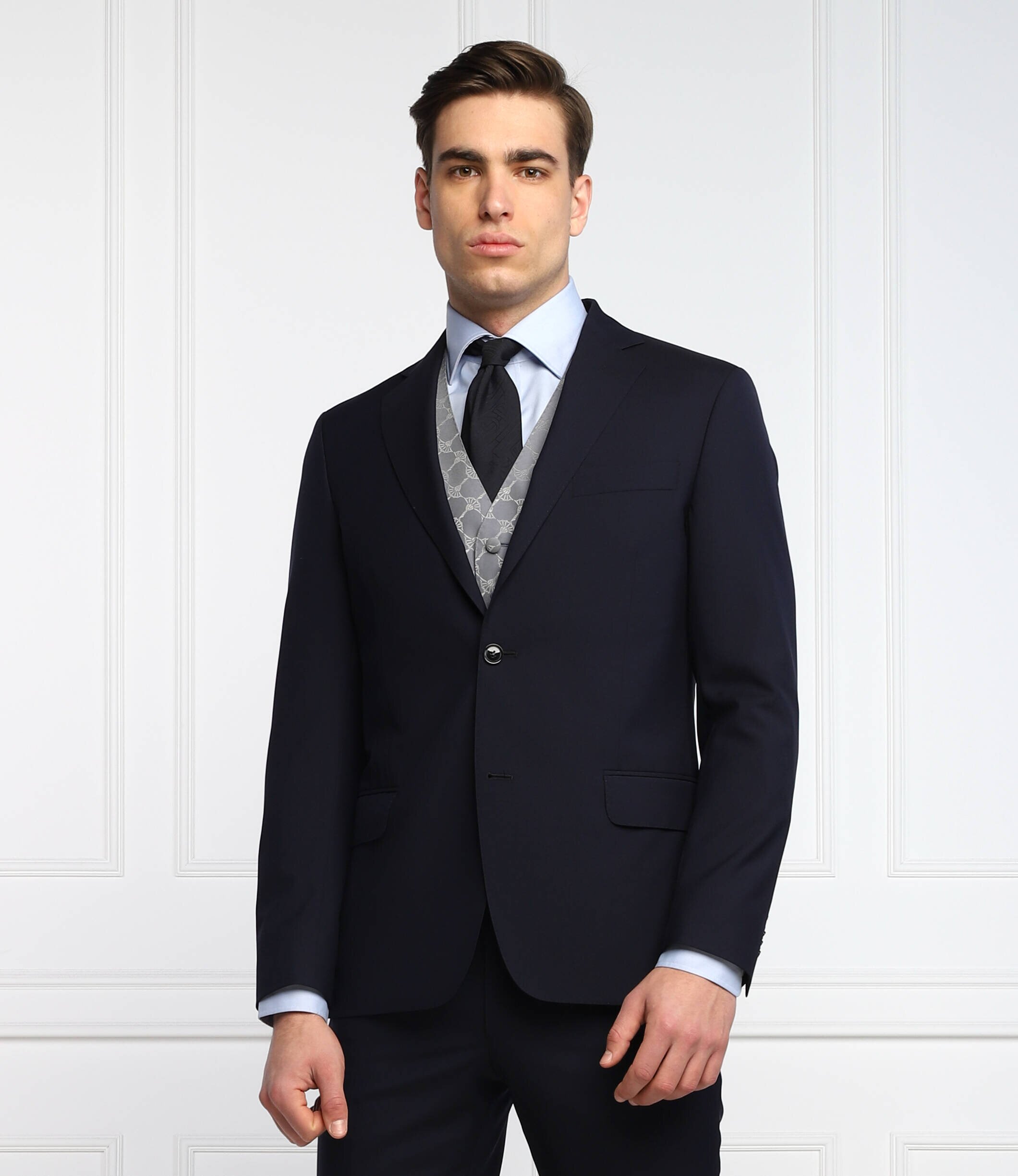Oscar Jacobson De lână sacou Edmund | Slim Fit