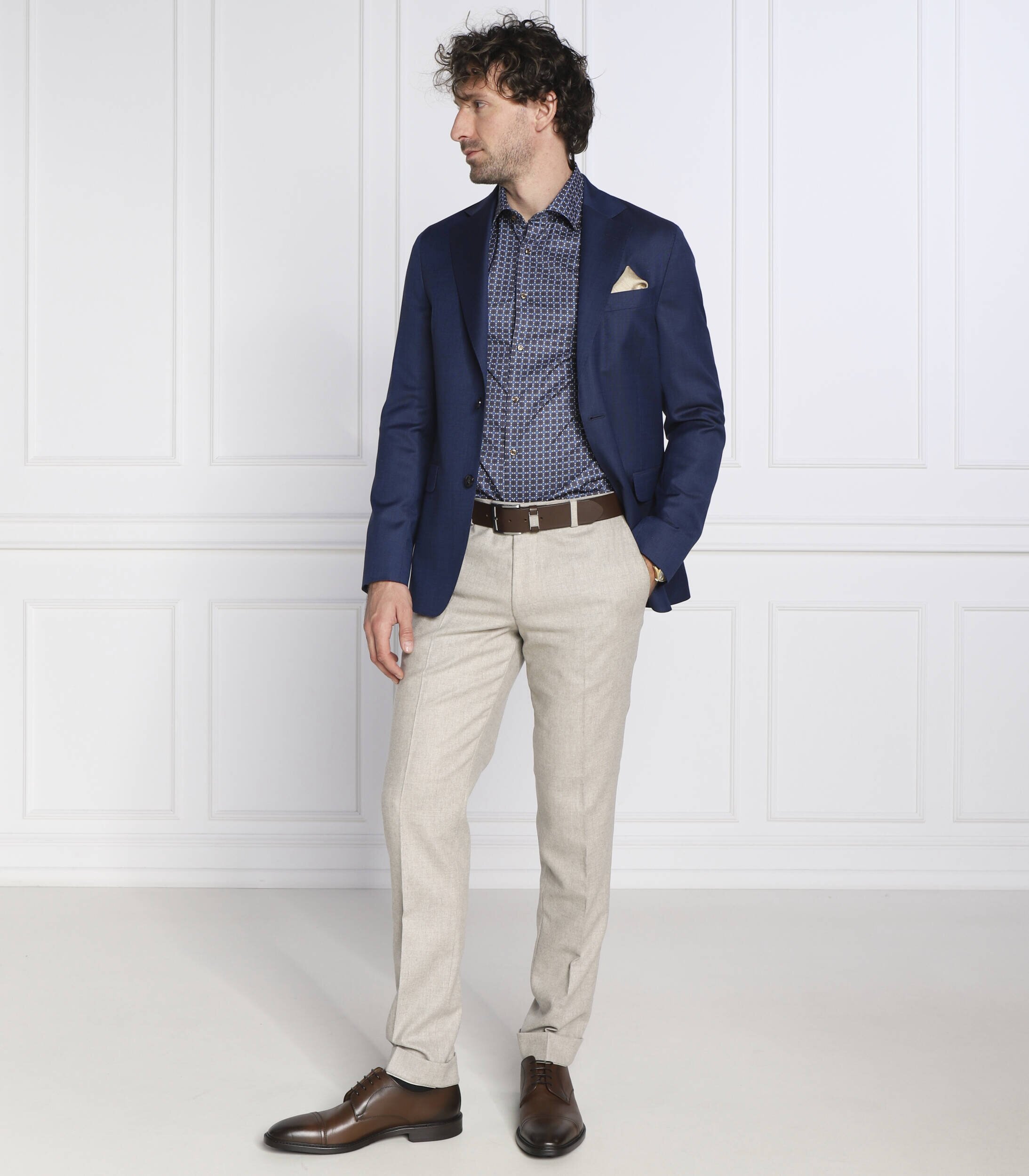 Oscar Jacobson de lână sacou ego blazer | regular fit