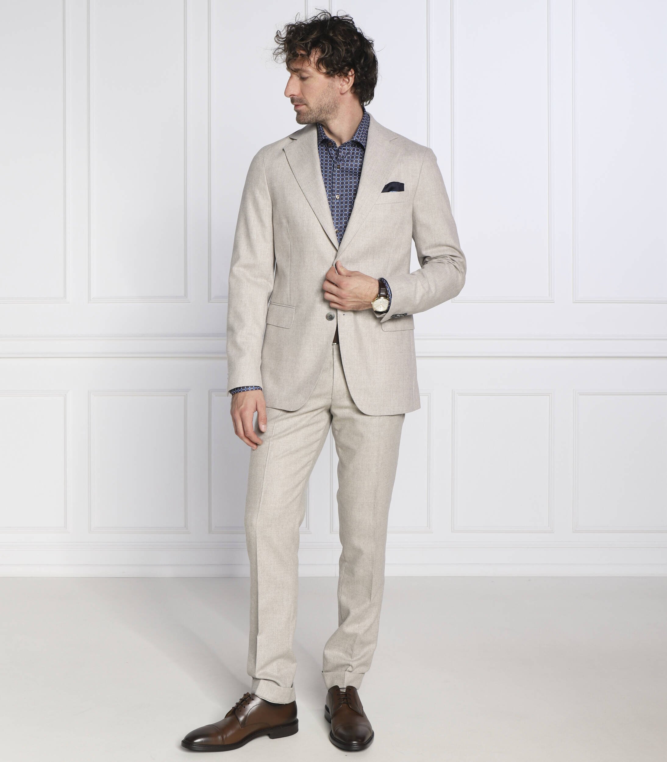 Oscar Jacobson de lână sacou ego blazer | slim fit