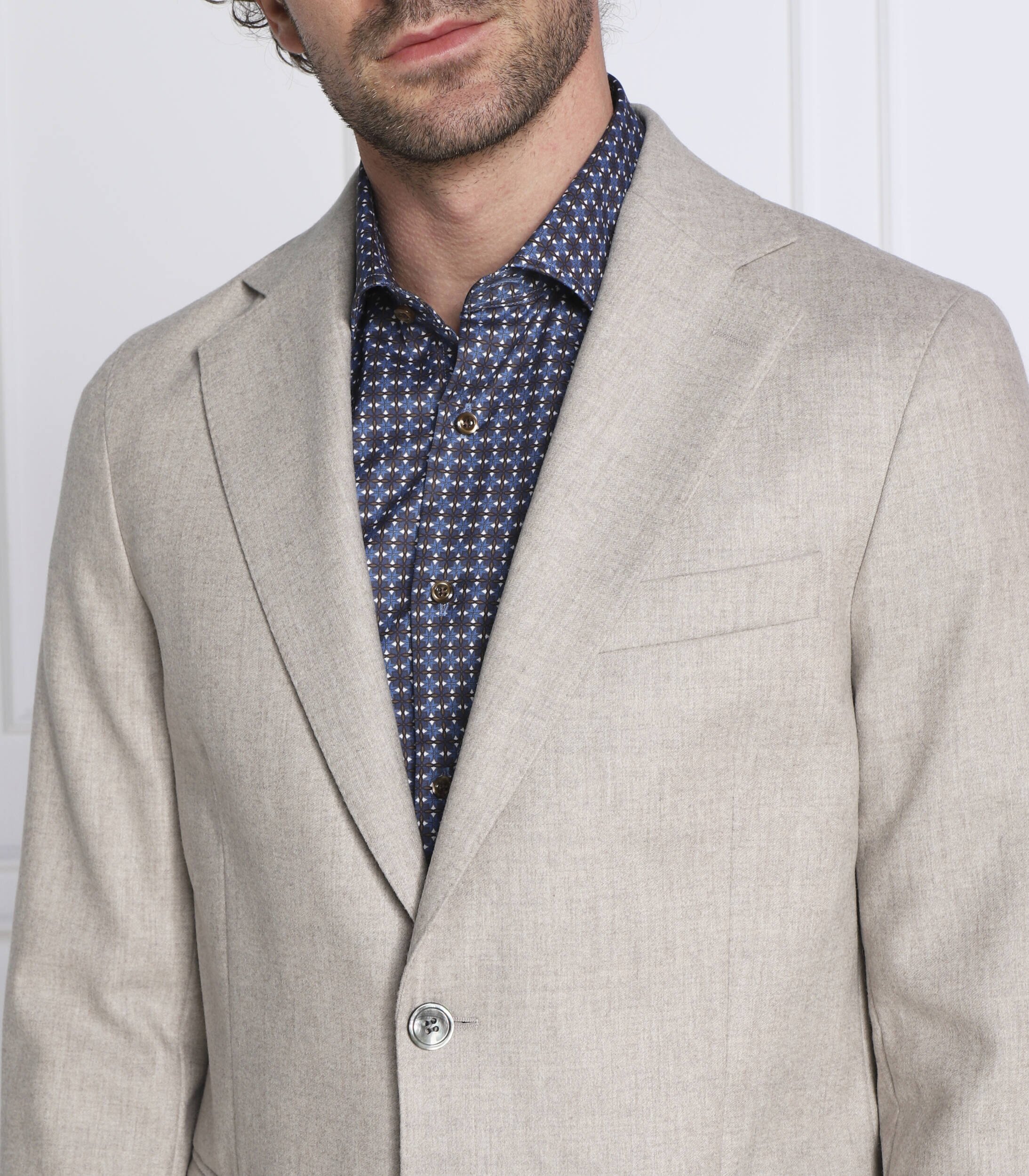 Oscar Jacobson de lână sacou ego blazer | slim fit