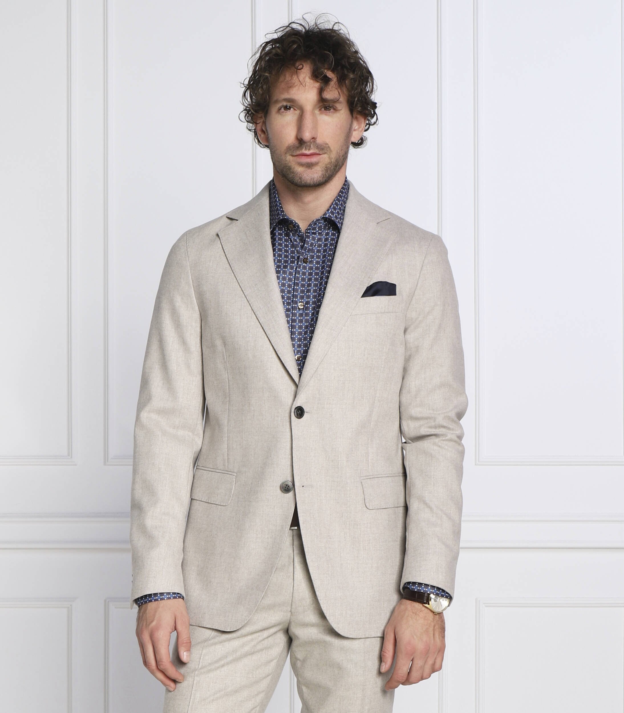 Oscar Jacobson de lână sacou ego blazer | slim fit