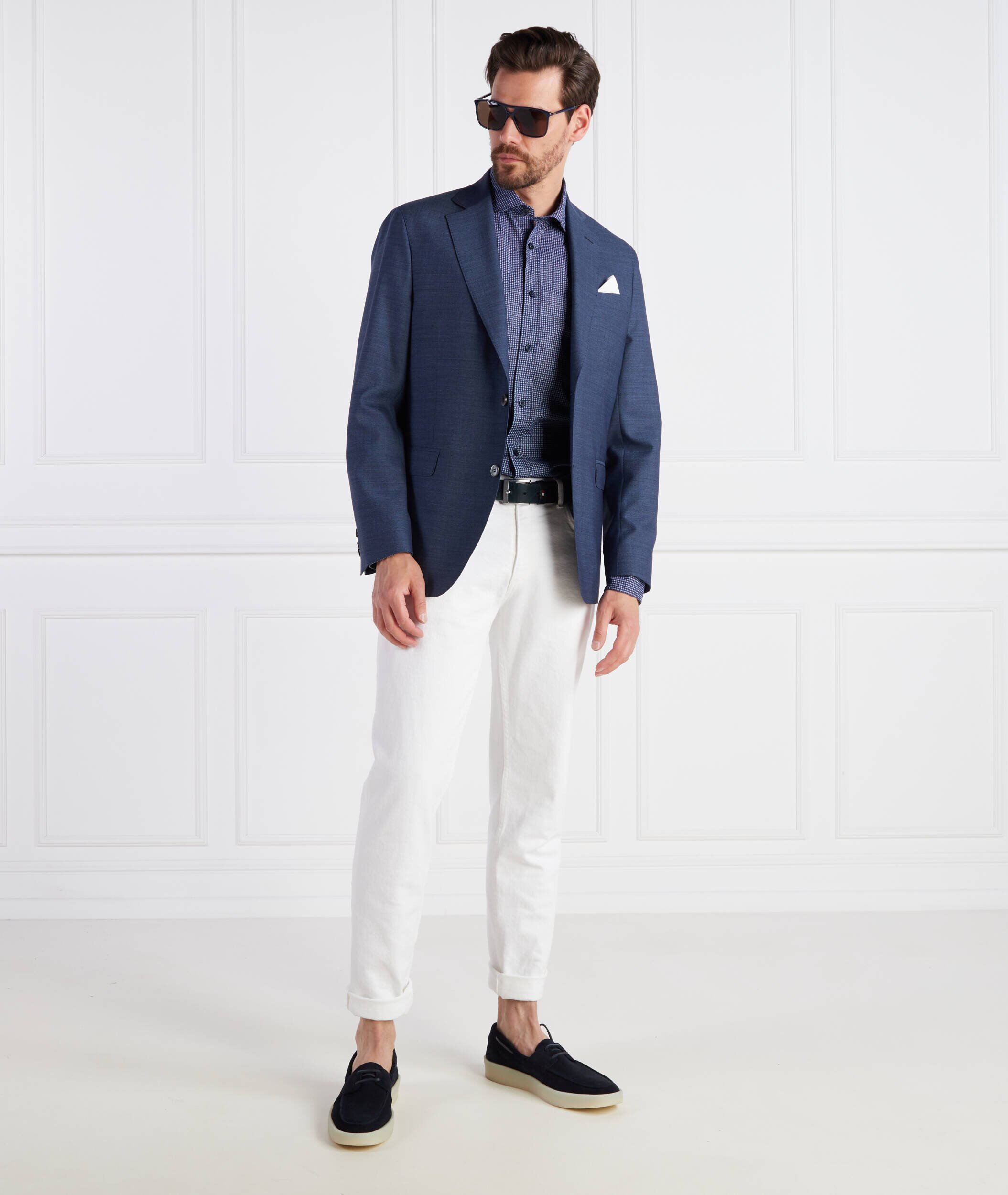 Oscar Jacobson De lână sacou Fogerty | Regular Fit