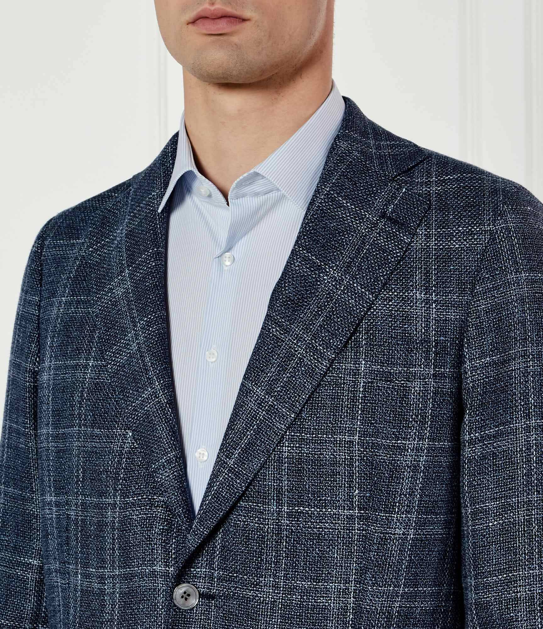 Oscar Jacobson De lână sacou Fogerty | Regular Fit | cu adaos de in