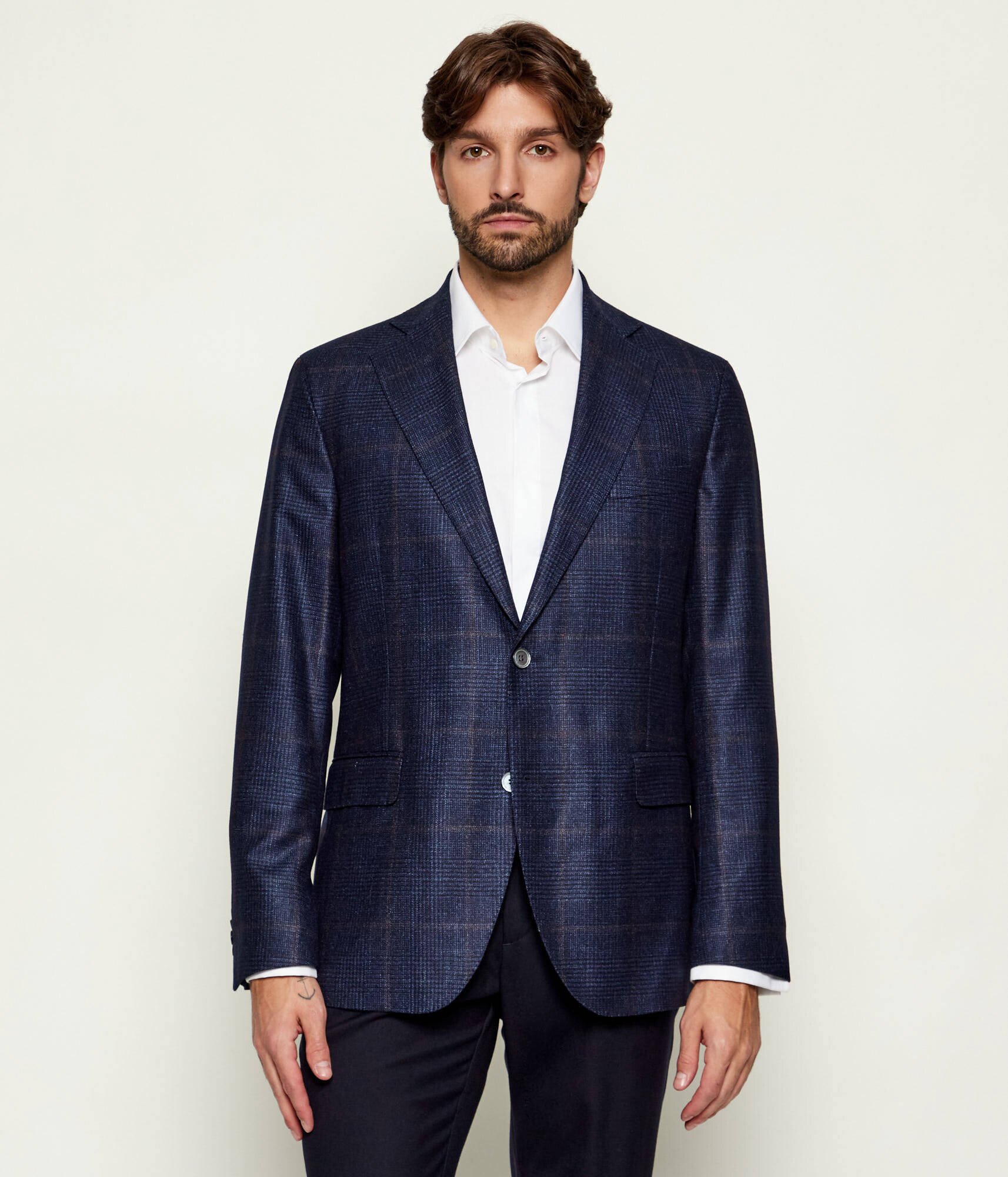 Oscar Jacobson De lână sacou Fogerty | regular fit | cu adaos de mătase și cașmir