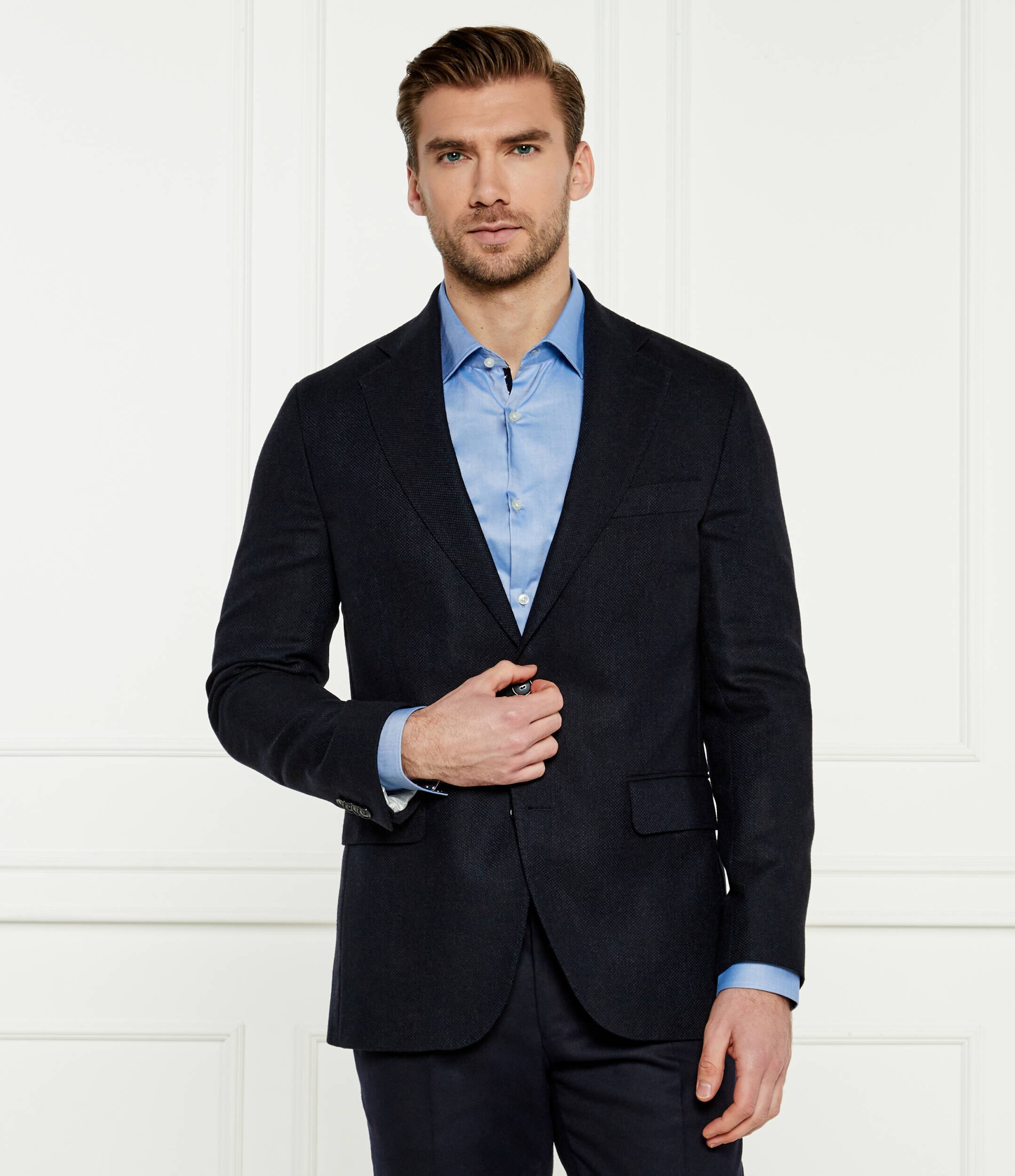 Oscar Jacobson De lână sacou | Regular Fit