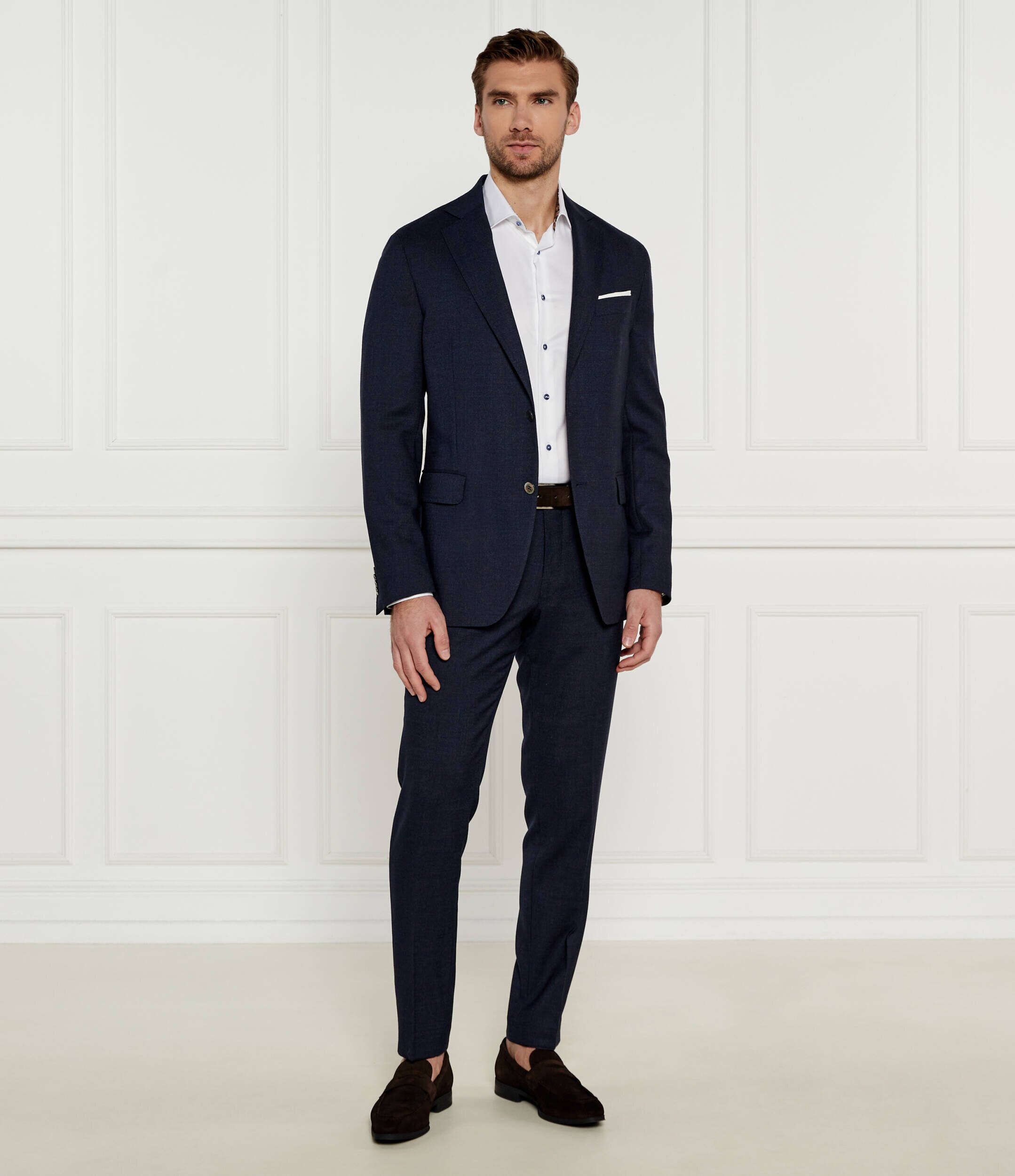 Oscar Jacobson De lână sacou | Regular Fit