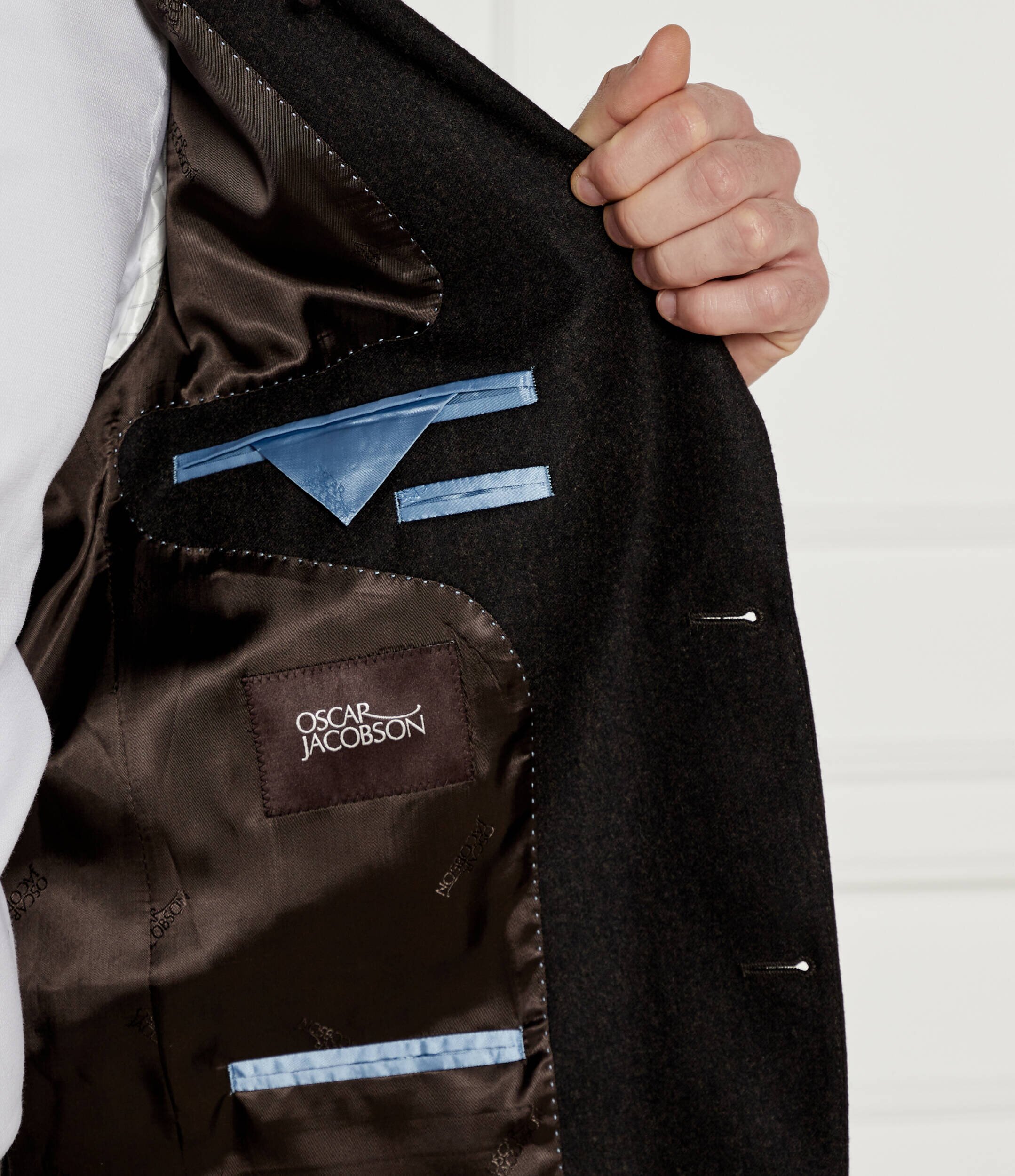 Oscar Jacobson De lână sacou | Regular Fit