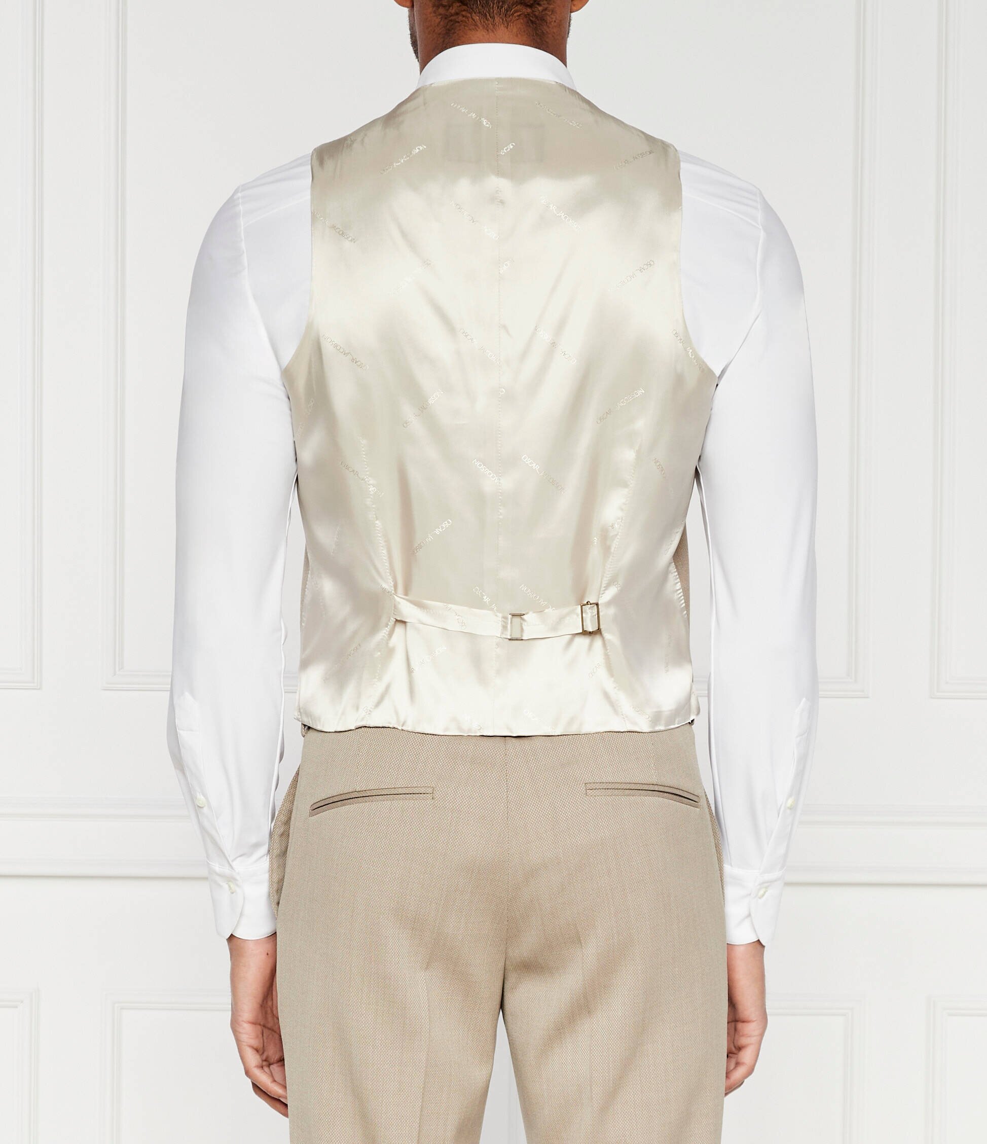 Oscar Jacobson De lână vestă Carlo | Slim Fit
