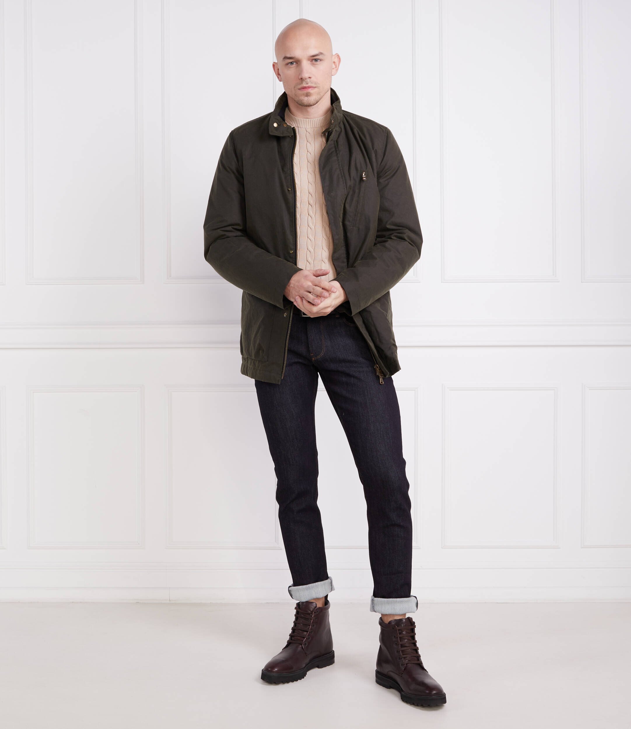 Oscar Jacobson Geacă Cornell | Regular Fit