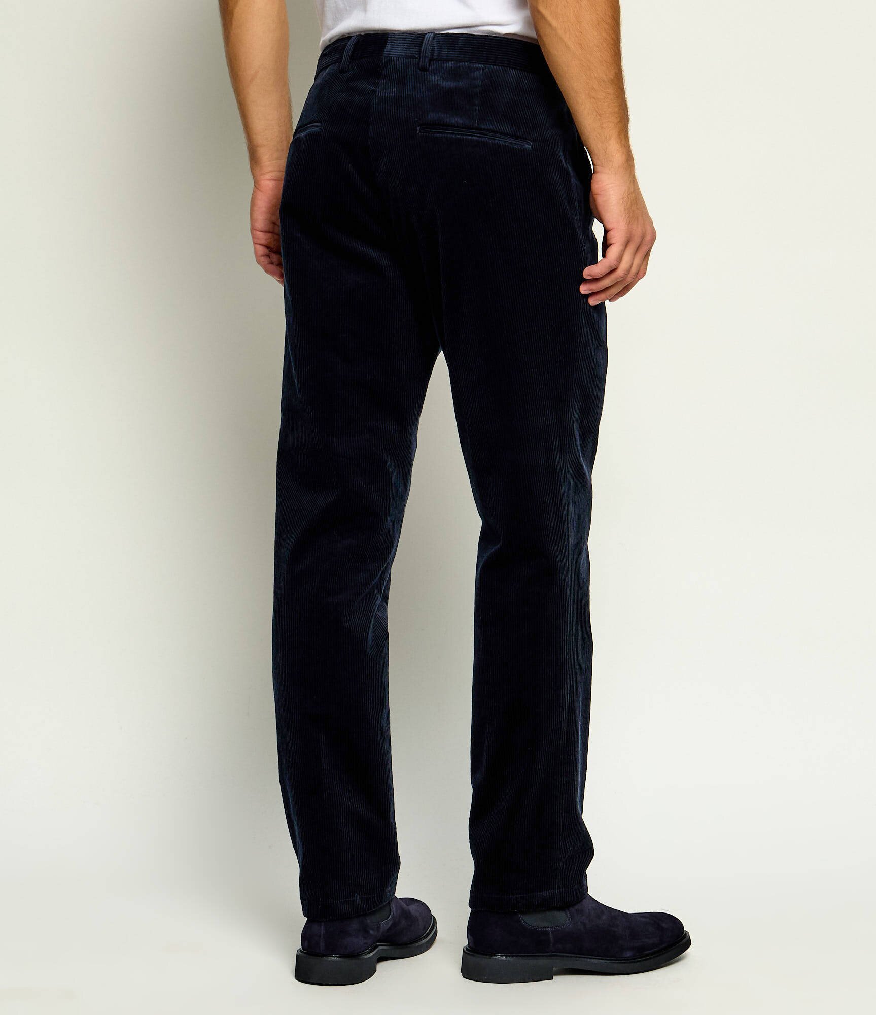 Oscar Jacobson Pantaloni chino Dandy | regular fit | catifea reiată
