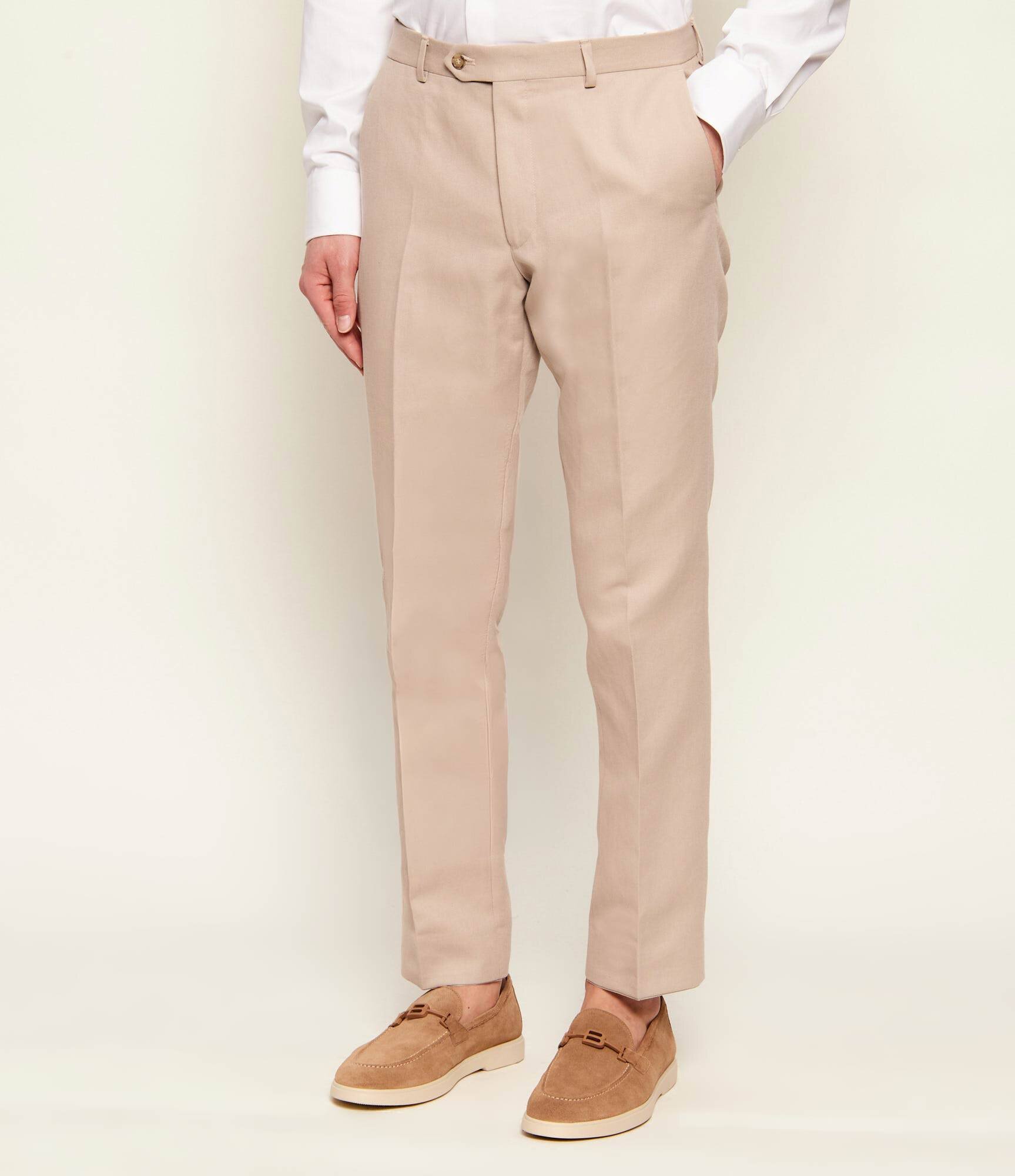 Oscar Jacobson Pantaloni Dandy | Slim Fit | cu adaos de in
