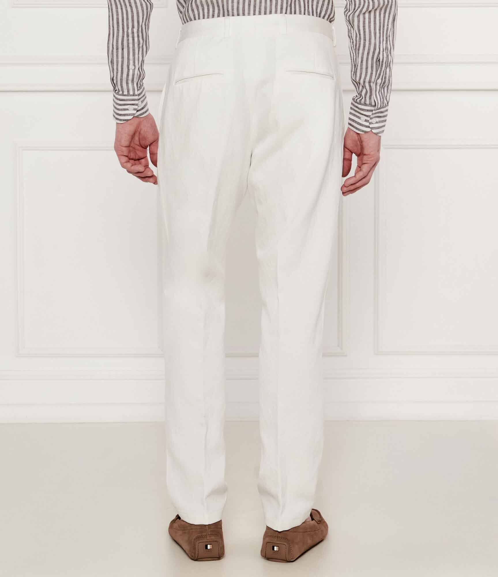 Oscar Jacobson Pantaloni Dandy | Slim Fit | cu adaos de in
